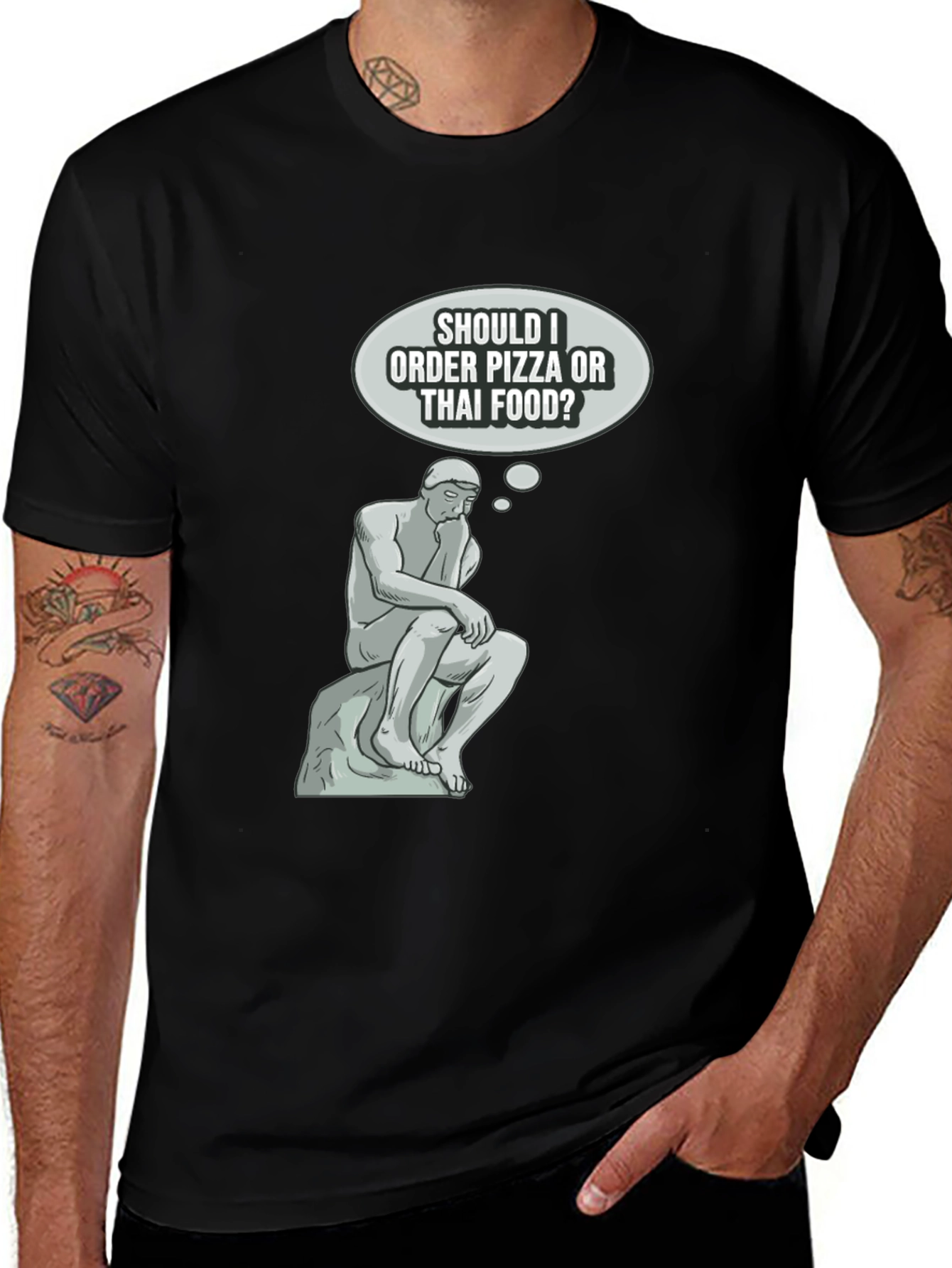 Variant 15 of Should I Order Pizza T-Shirt