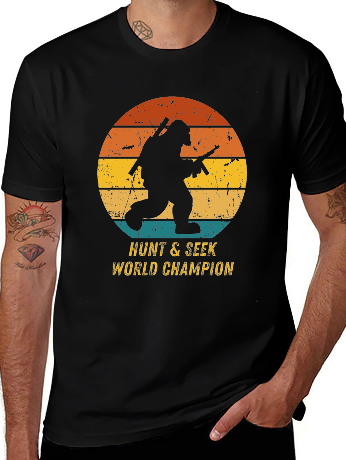 Variant 11 of Hunt & Seek World Champion Graphic Tee