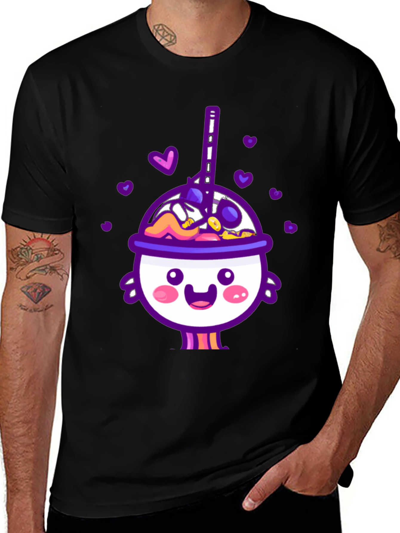 Variant 8 of Cute Kawaii Drink Graphic T-Shirt