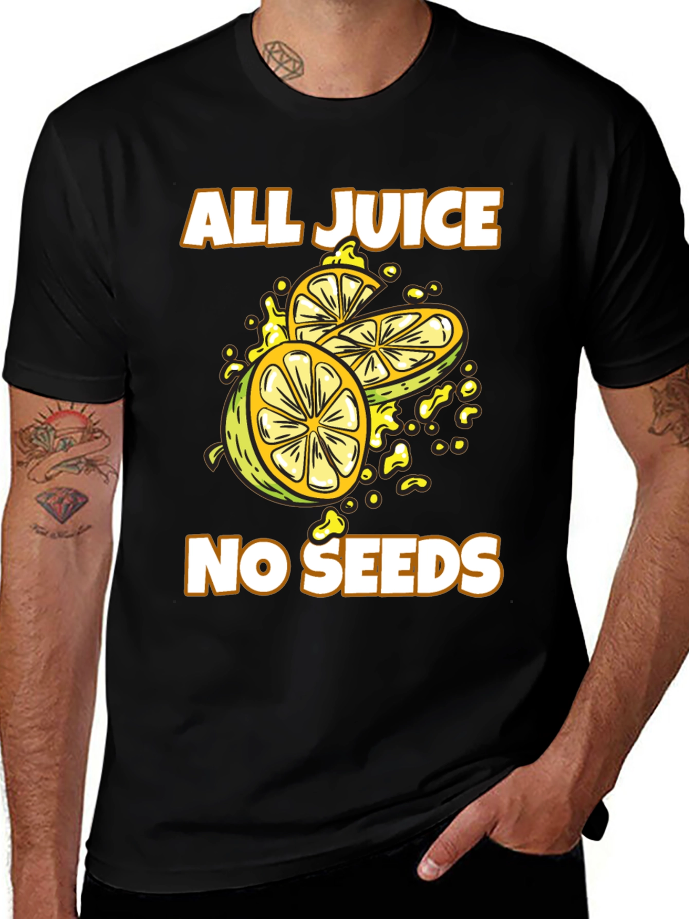All Juice No Seeds Graphic Tee