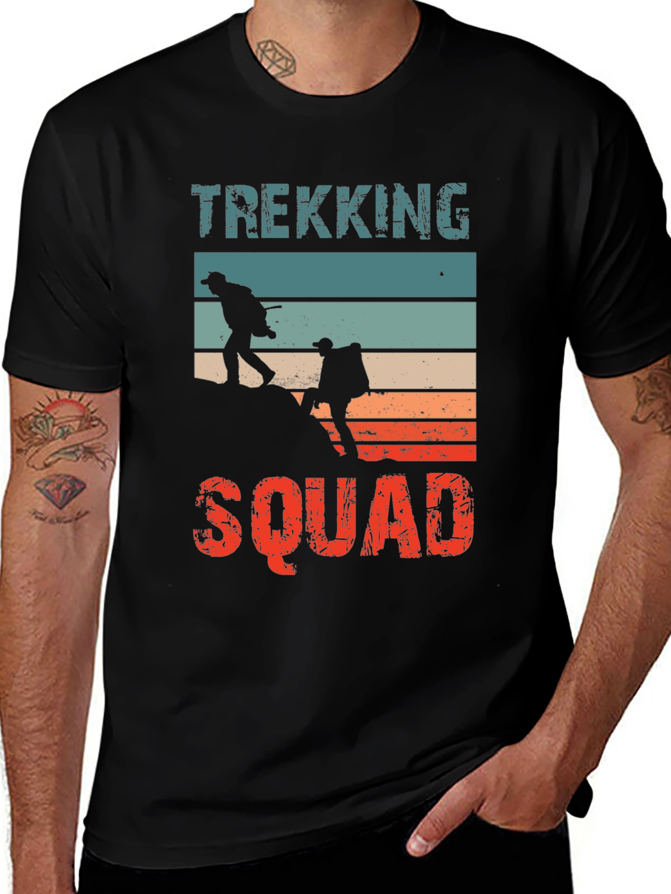 Variant 21 of Trekking Squad Graphic Tee