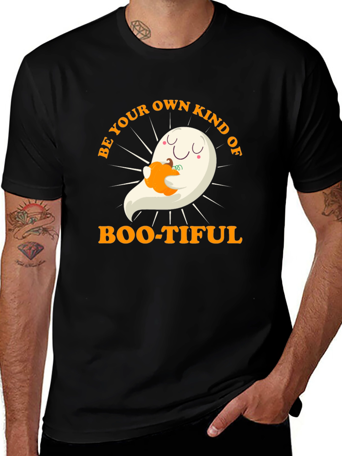 Boo-tiful Ghost Halloween T-Shirt