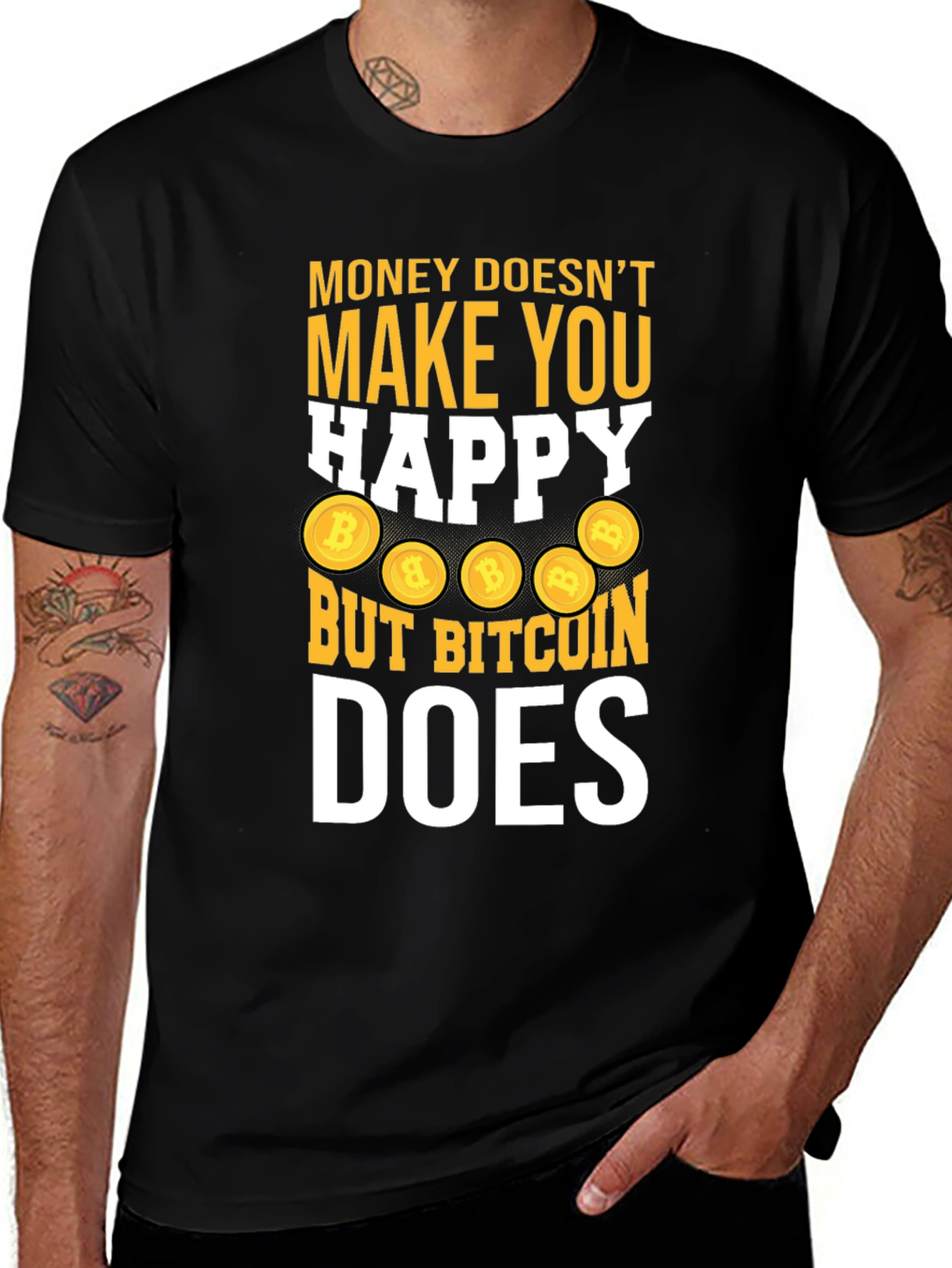 Bitcoin Does Make You Happy Tee