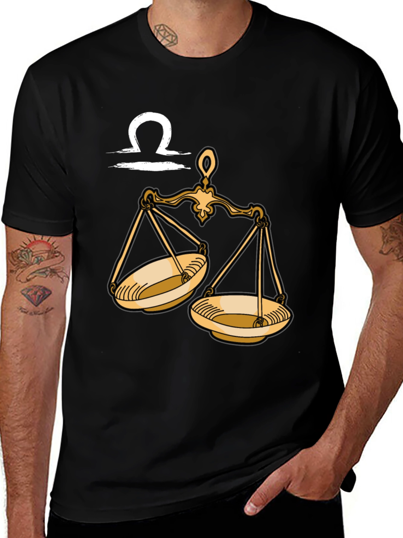 Libra Zodiac T-Shirt - Balance & Style