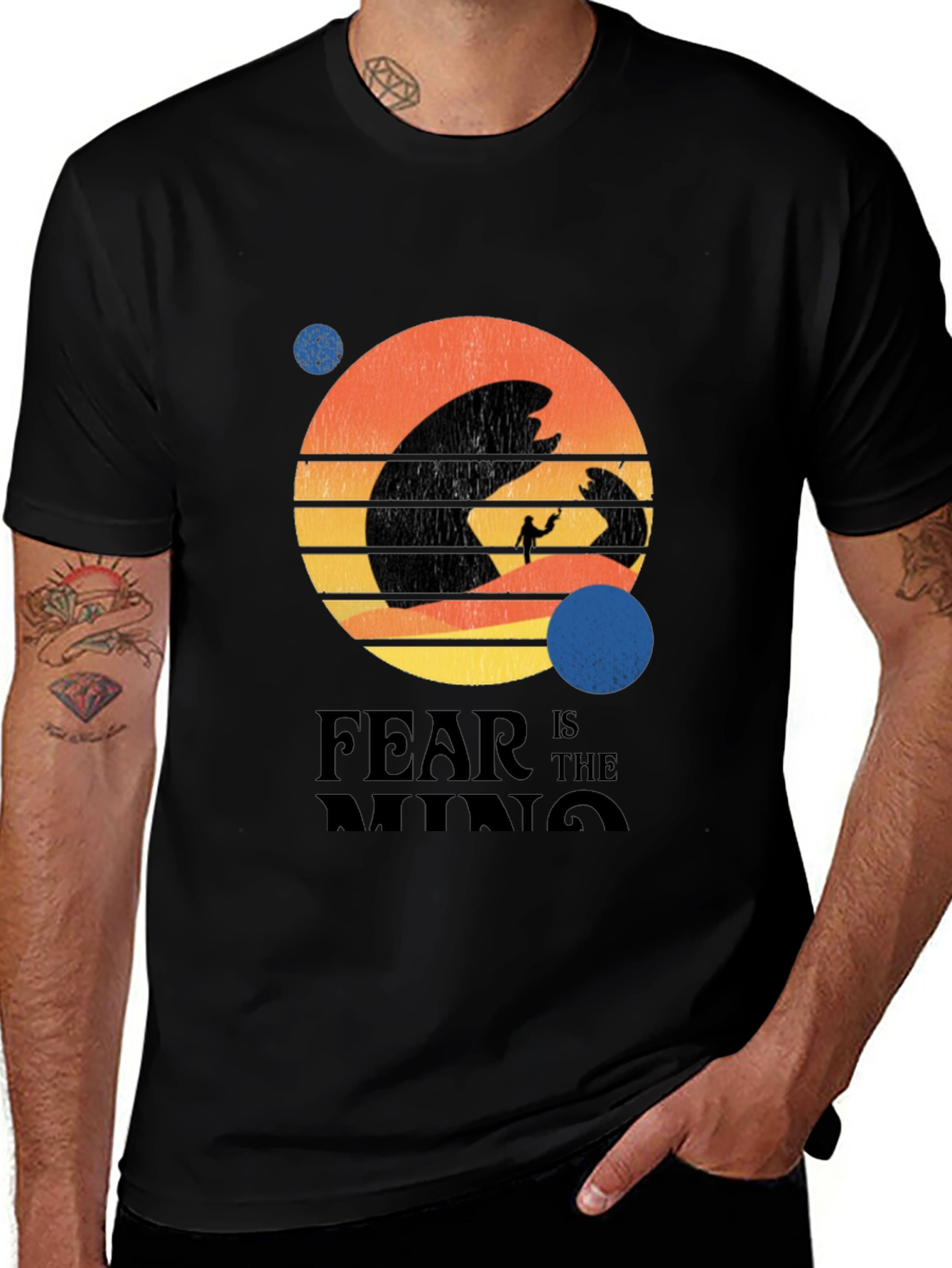 Fear is the Mind T-Shirt - Dune Inspired Graphic Tee