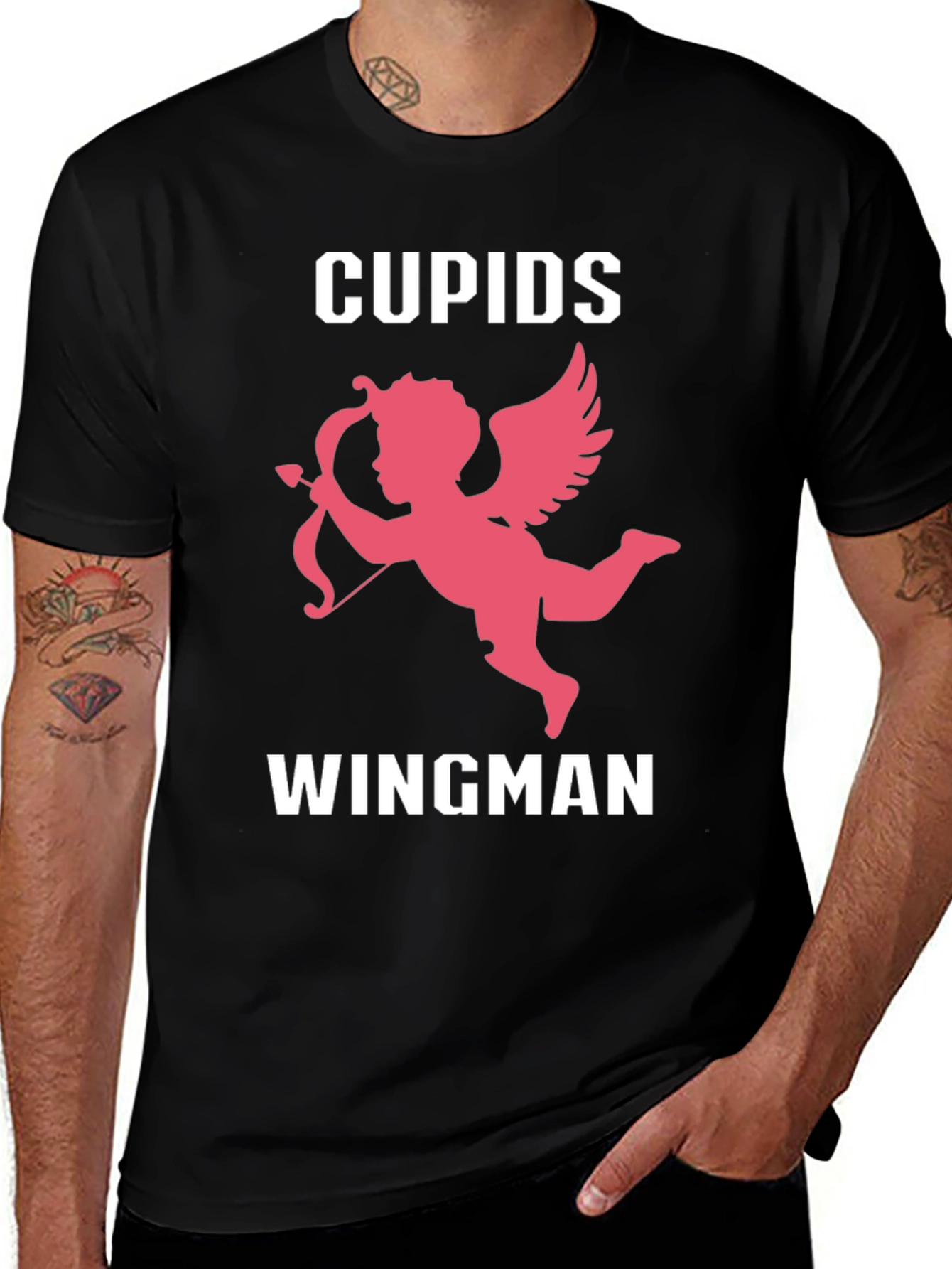 Variant 14 of Cupid's Wingman T-Shirt - Valentine's Day