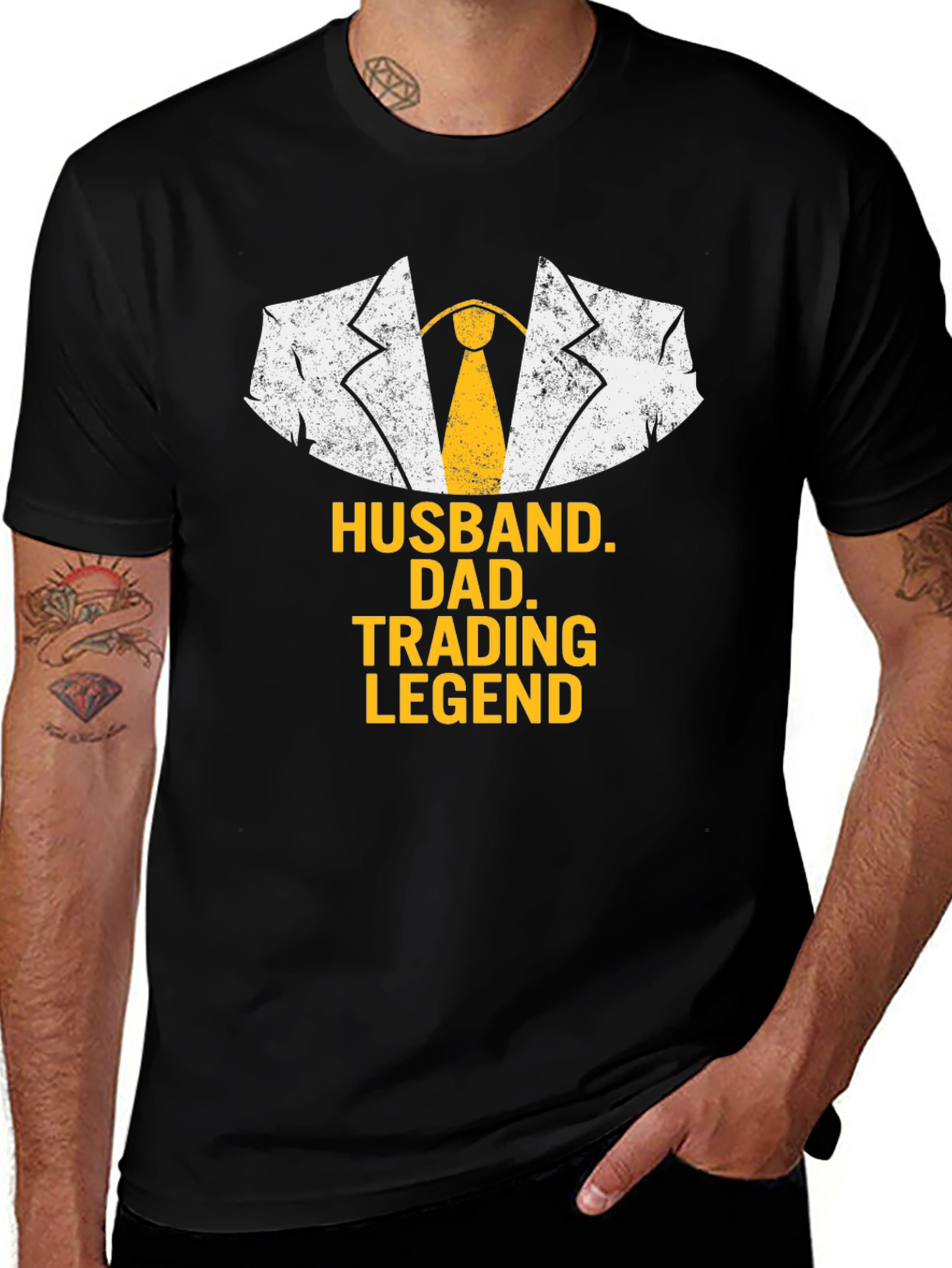 Variant 25 of Husband Dad Trading Legend T-Shirt
