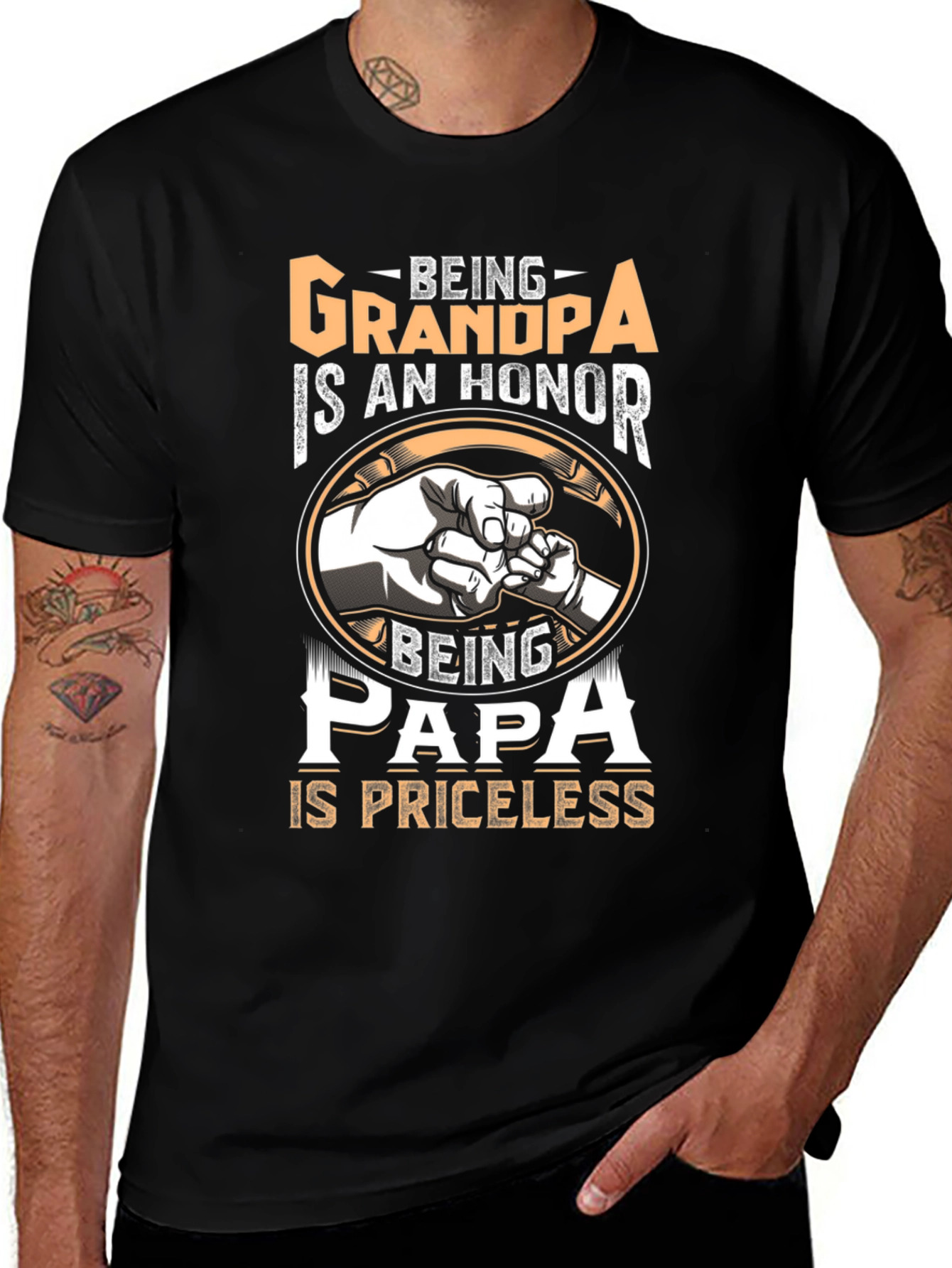 Variant 30 of Grandpa/Papa Honor T-Shirt - Priceless Gift