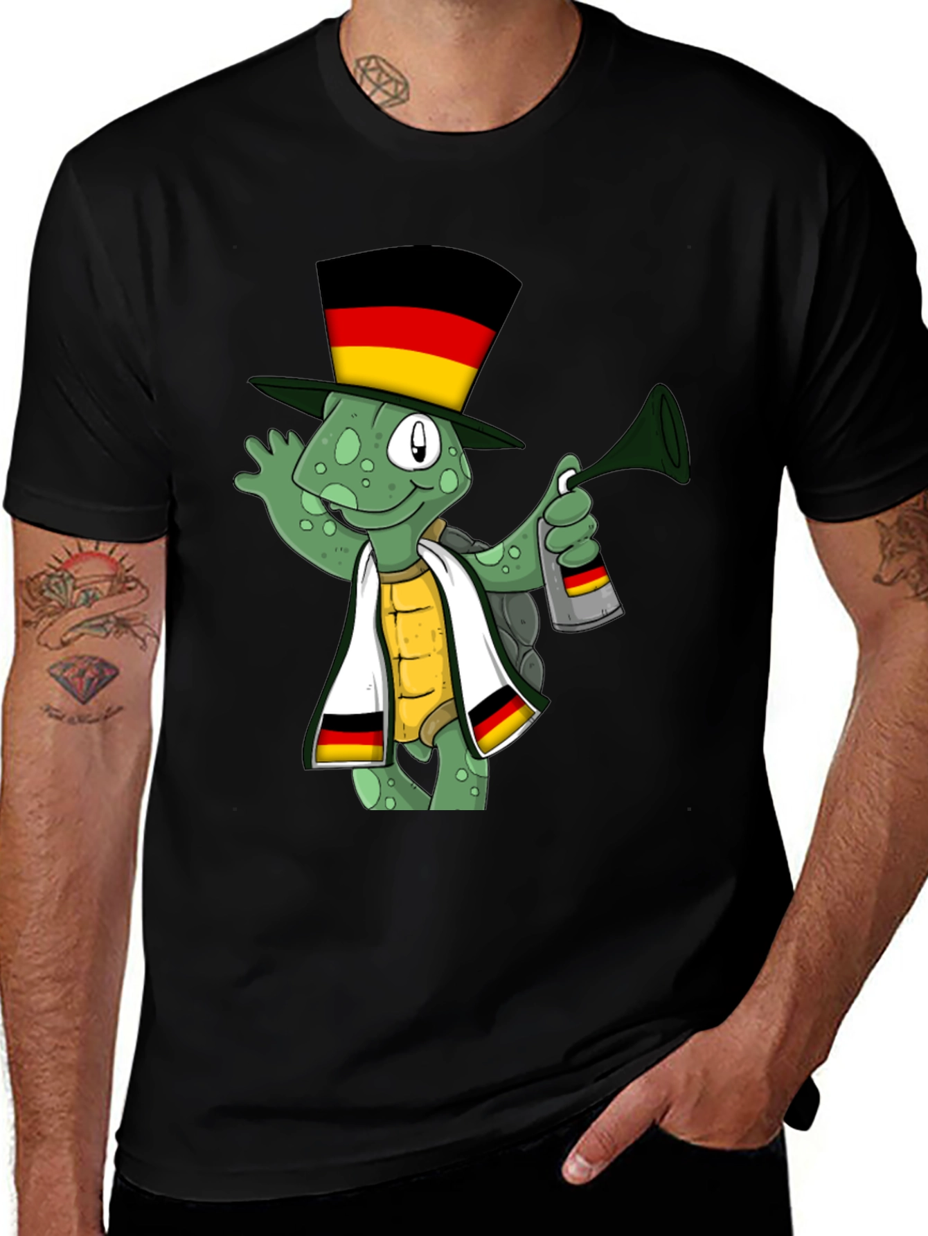 German Pride Turtle T-Shirt