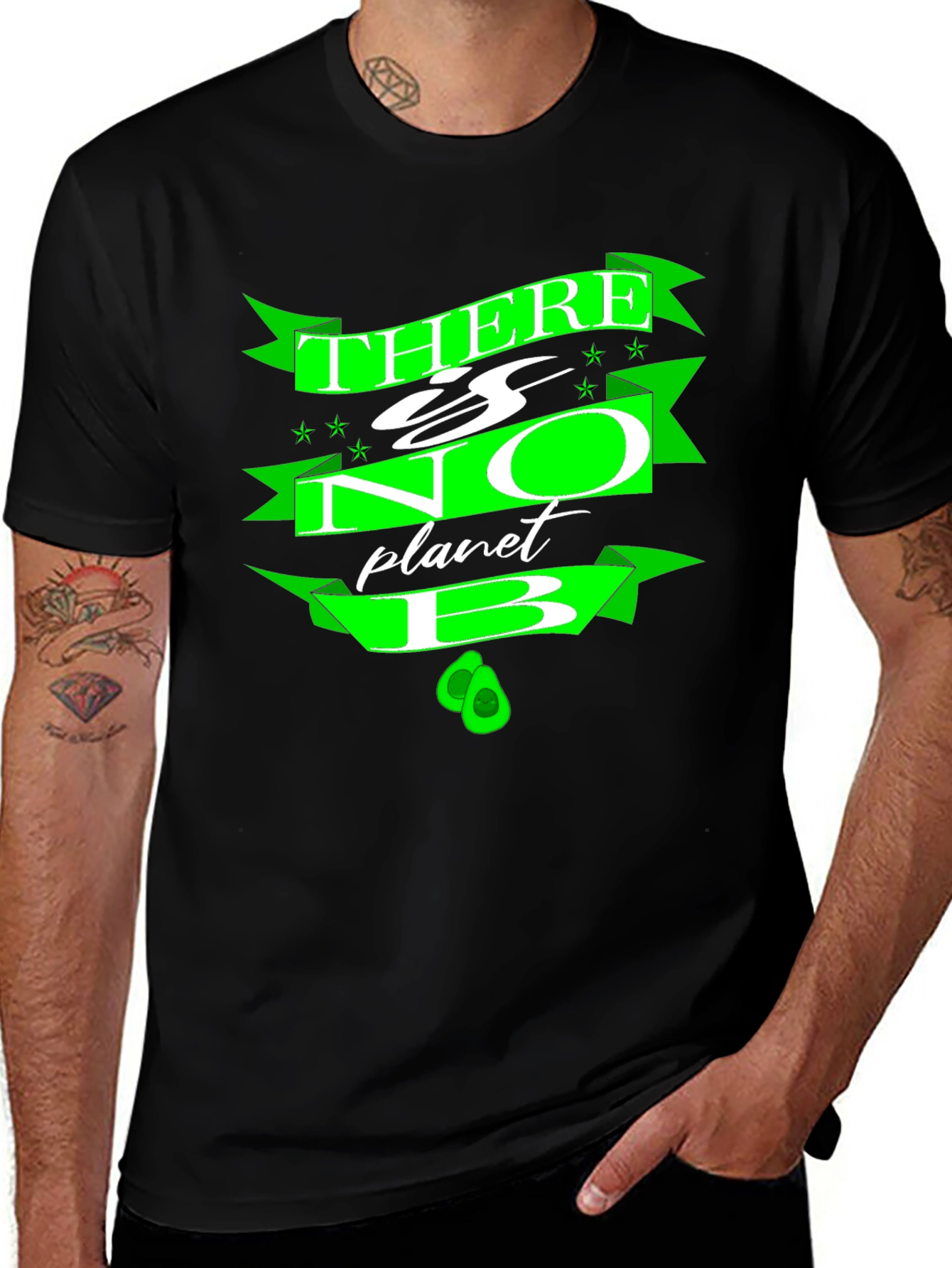 Variant 29 of There Is No Planet B Graphic Tee - Eco Friendly