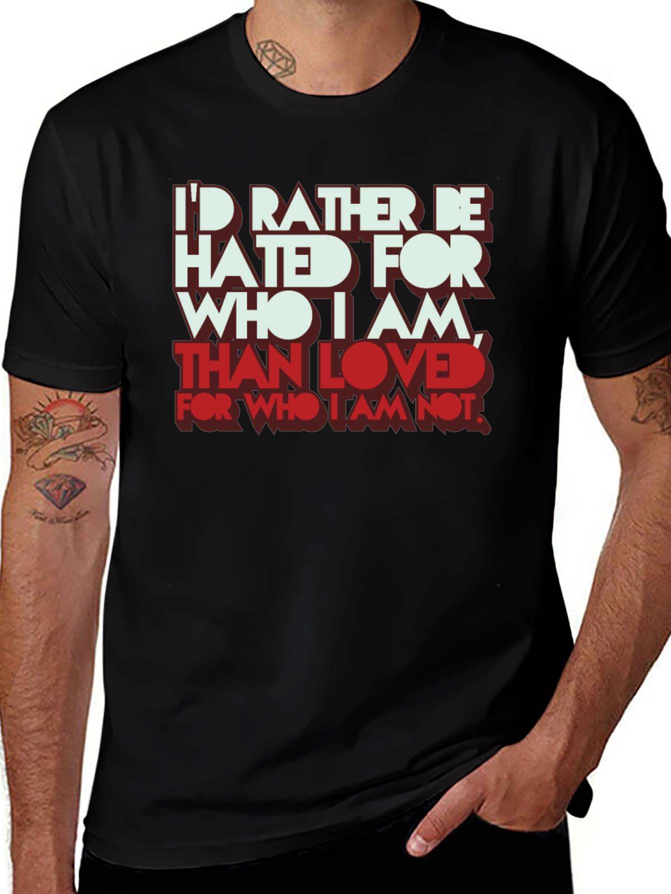 Be Hated T-Shirt: Bold Slogan Tee