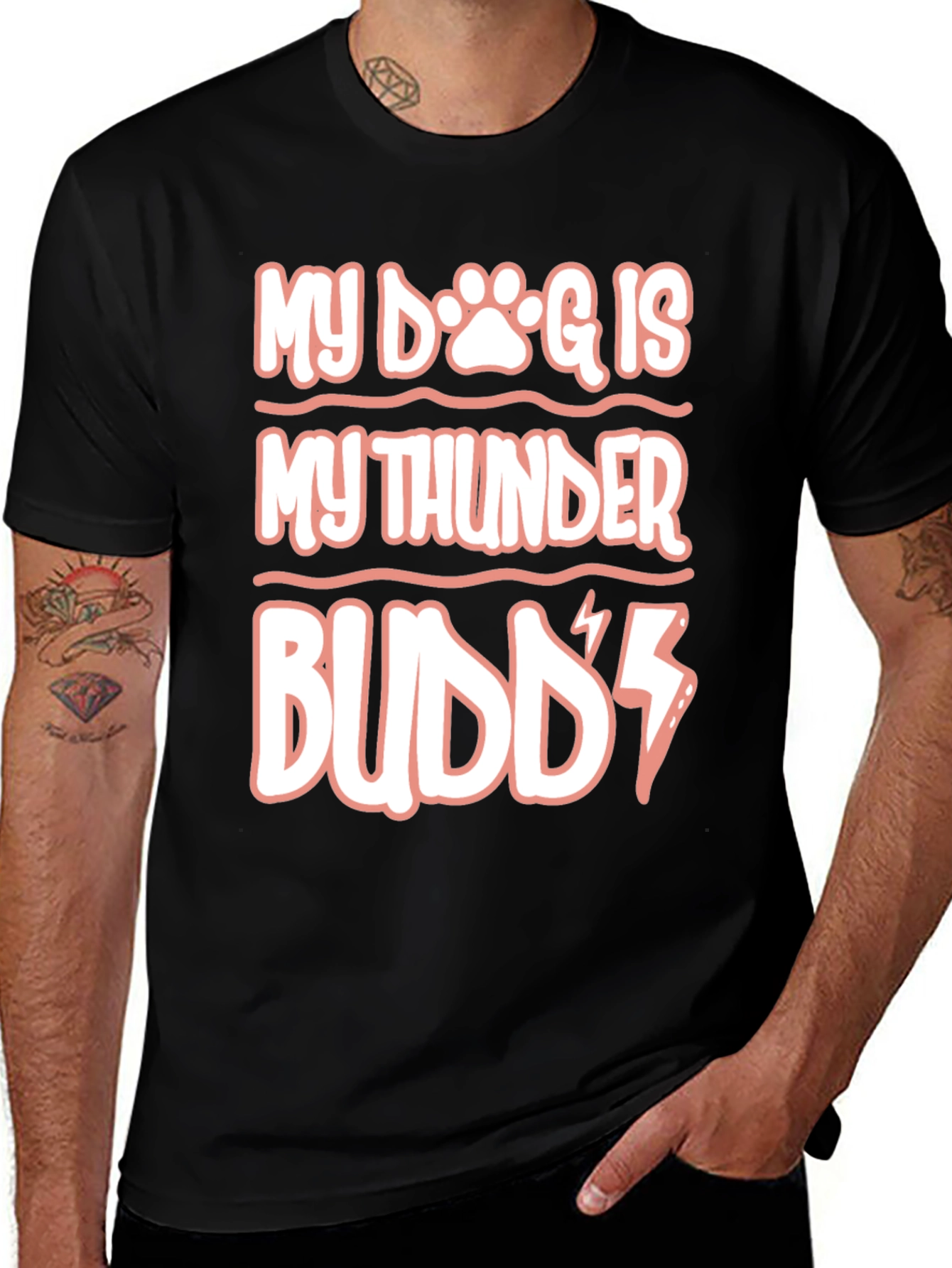 Variant 14 of My Dog Is My Thunder Buddy T-Shirt