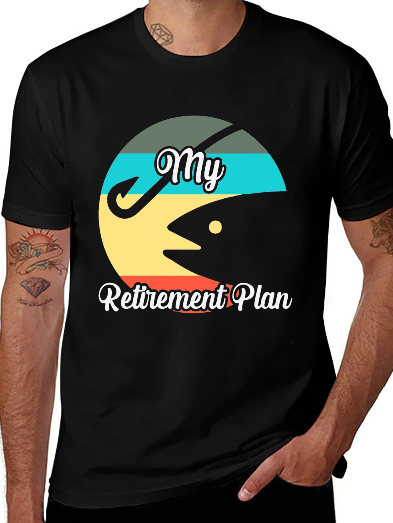 Variant 26 of My Retirement Plan Fishing T-Shirt