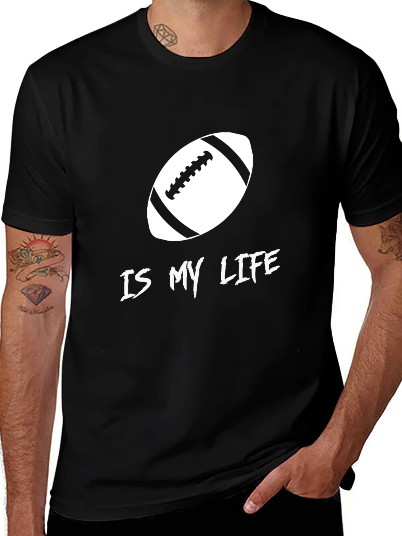 Variant 29 of Football Is My Life Graphic Tee
