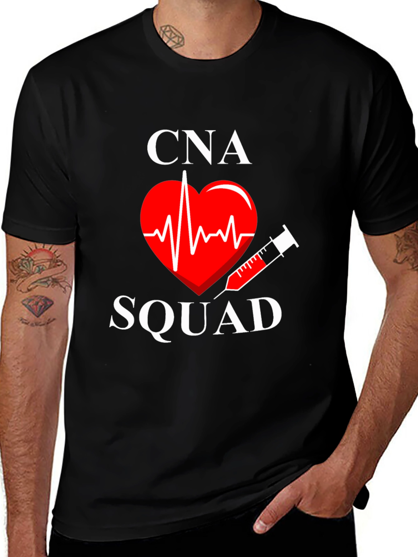 CNA Squad Graphic Tee - Nurse Assistant Appreciation