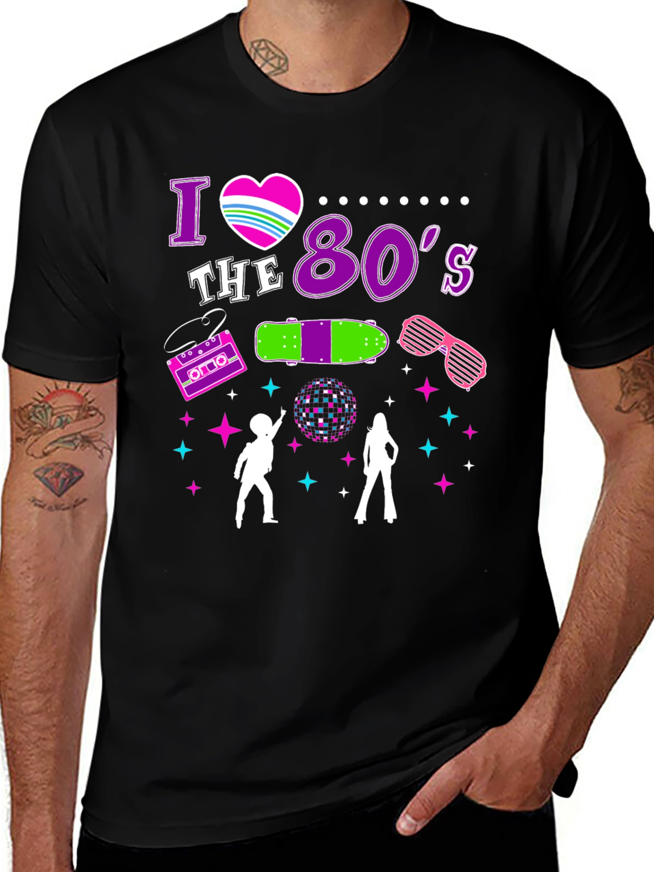 I Love the 80s Retro Party T-Shirt
