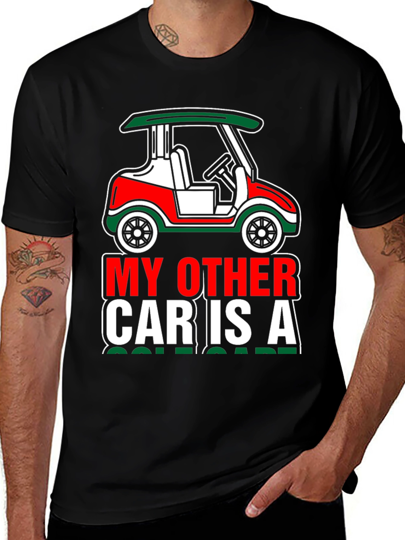 Variant 25 of My Other Car Is A Golf Cart T-Shirt