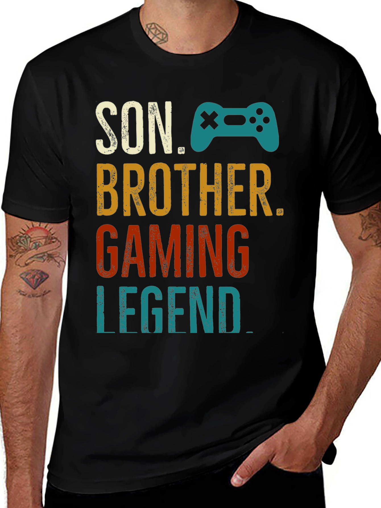 Variant 23 of Son, Brother, Gaming Legend T-Shirt