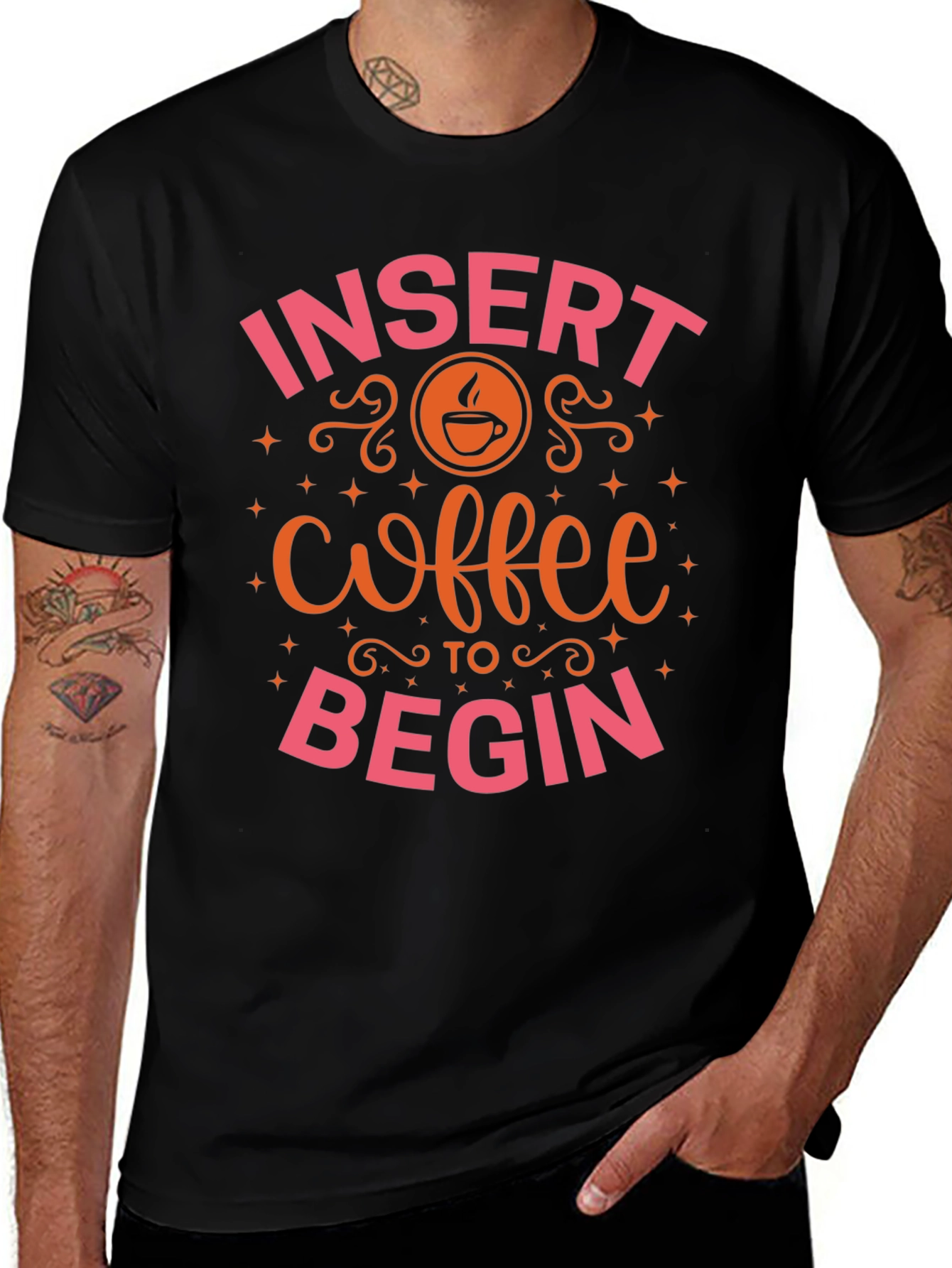 Variant 29 of Insert Coffee to Begin T-Shirt