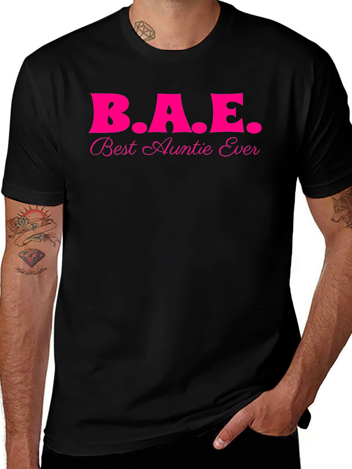 Variant 18 of Best Auntie Ever B.A.E. Graphic T-Shirt
