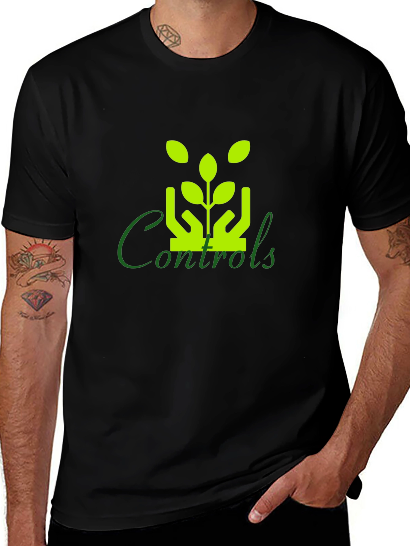 Variant 9 of Eco Controls Black T-Shirt