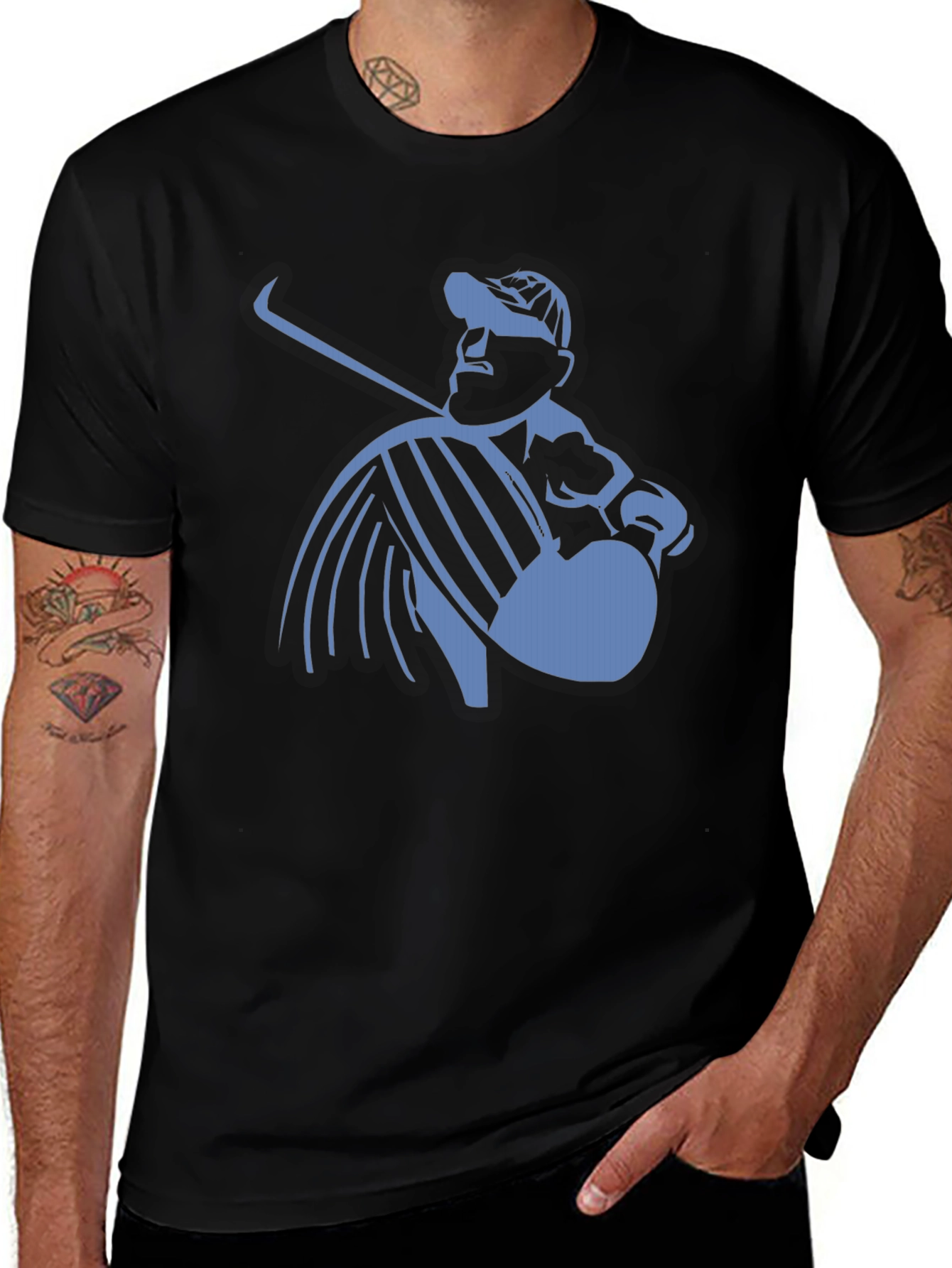Variant 30 of Golf Player Graphic T-Shirt