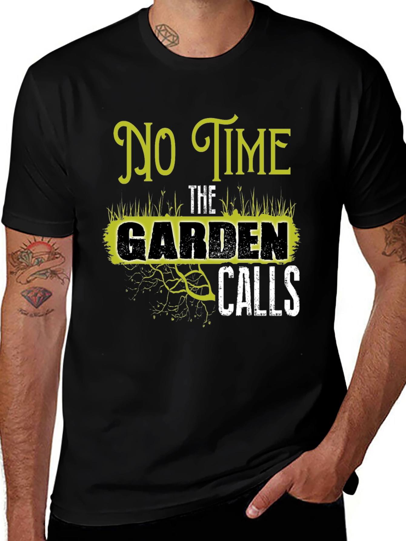 Variant 5 of No Time The Garden Calls T-Shirt