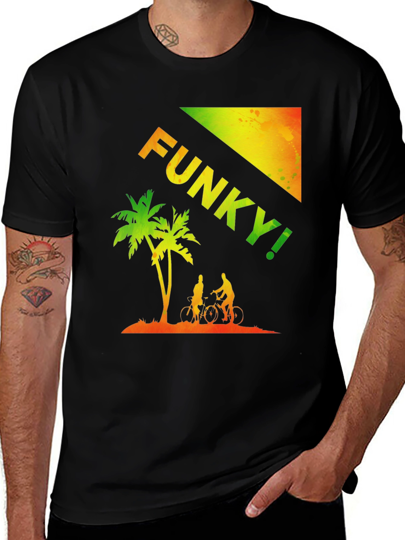 Variant 12 of Funky Beach Ride Graphic Tee