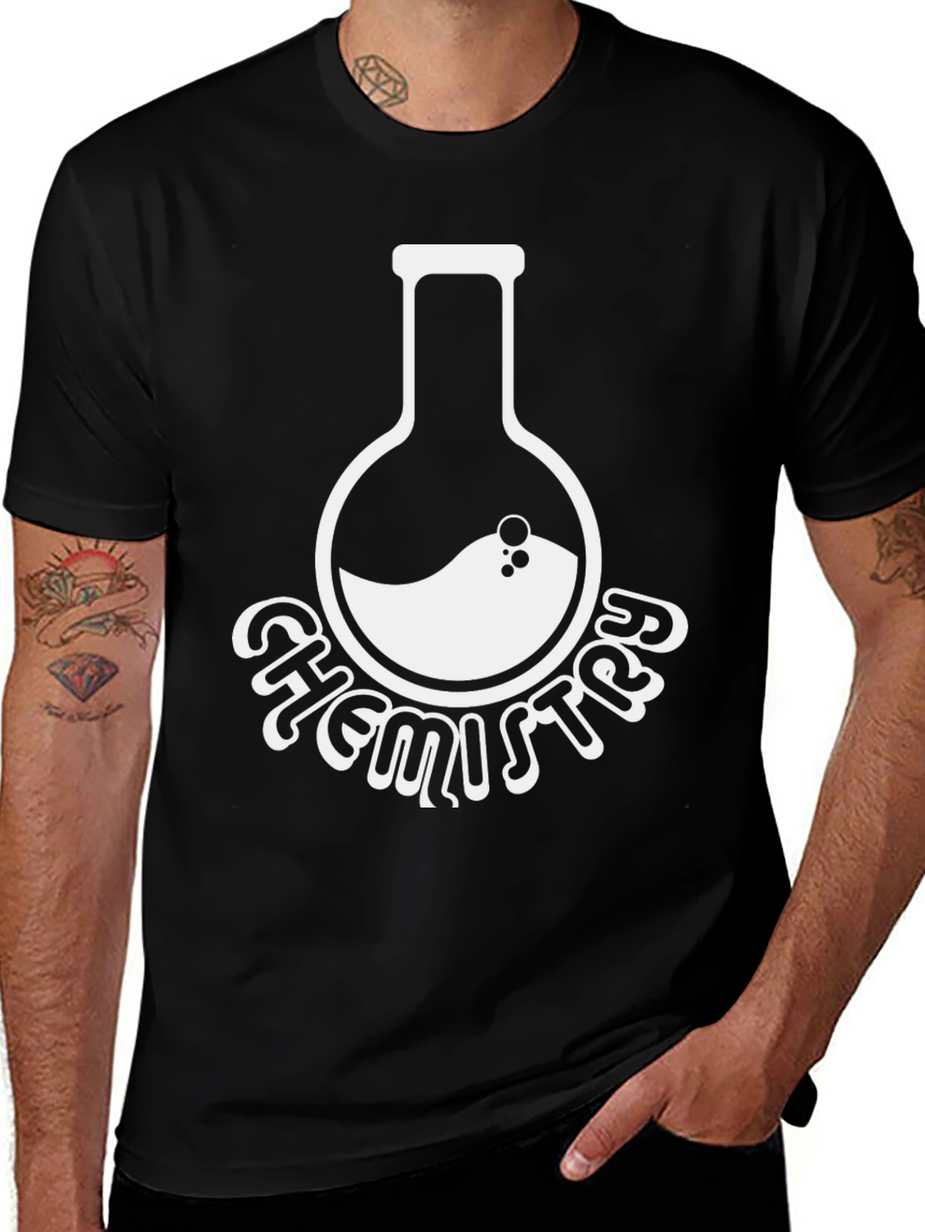 Variant 4 of Chemistry T-Shirt - Science Lab Beaker Design