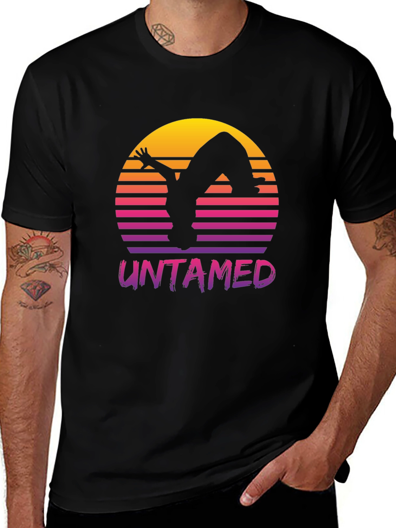 Untamed Retro Sunset T-Shirt