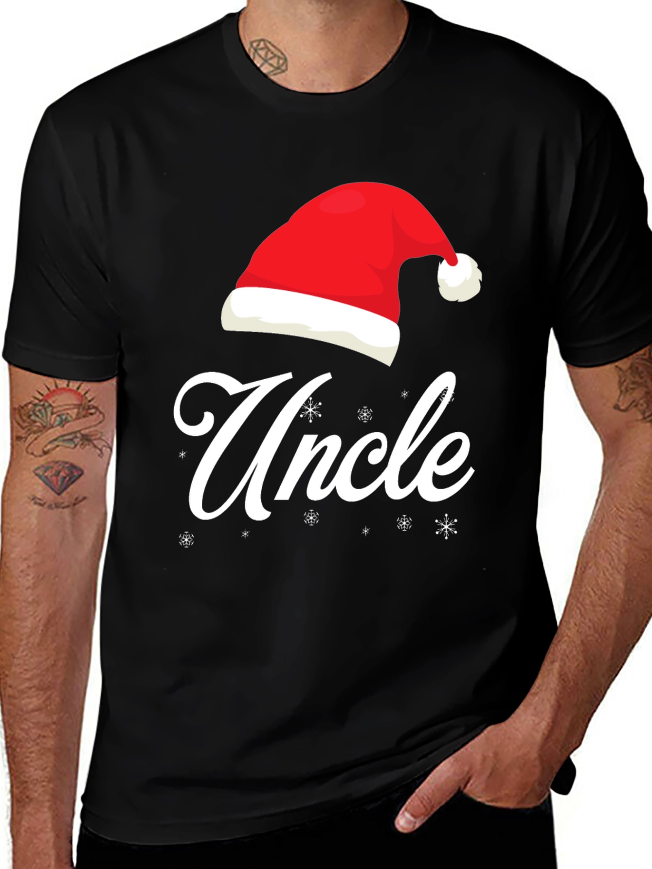 Festive Uncle Christmas T-Shirt