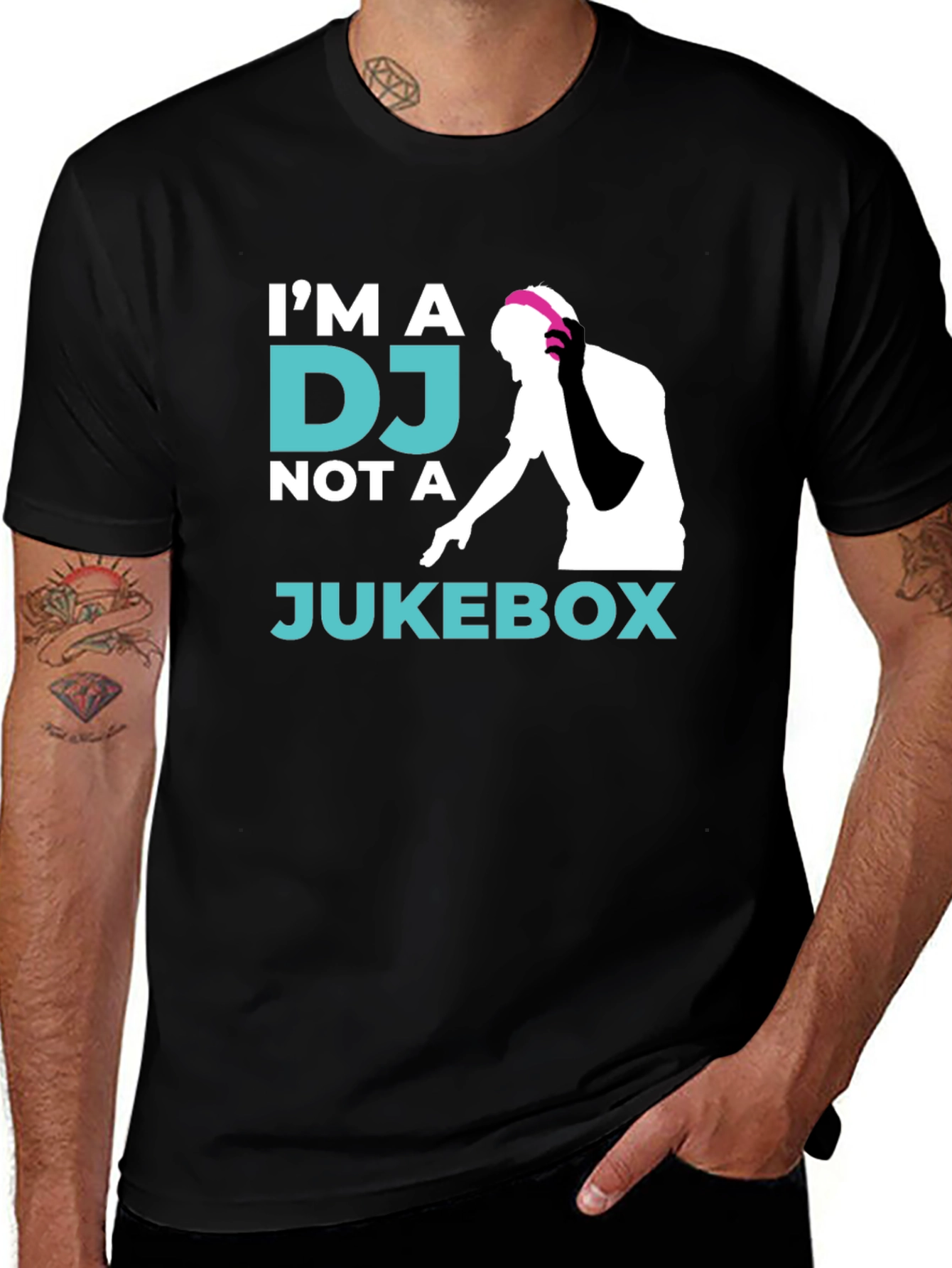 I'm a DJ Not a Jukebox Graphic Tee