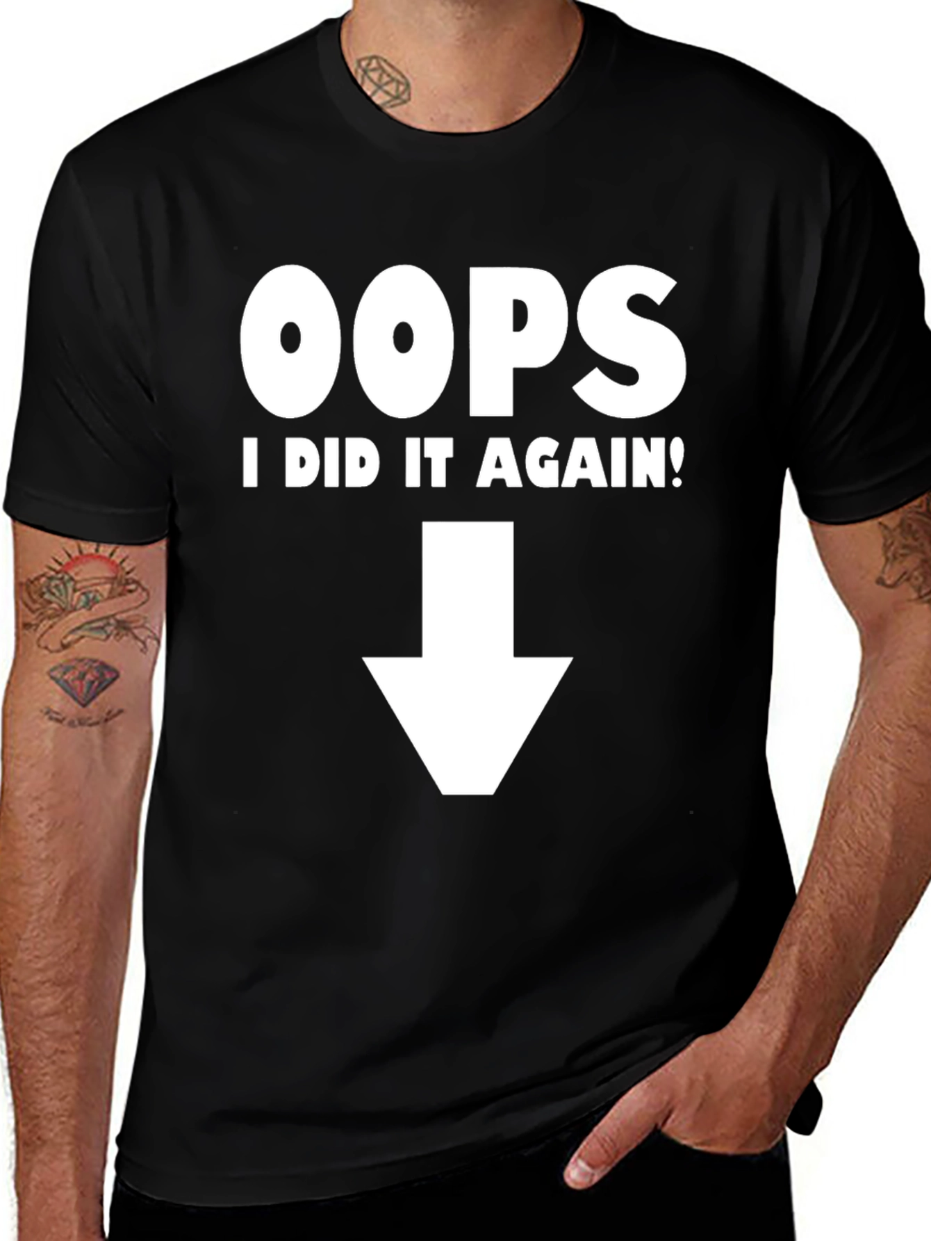 Variant 15 of Oops! I Did It Again T-Shirt - Funny Graphic Tee