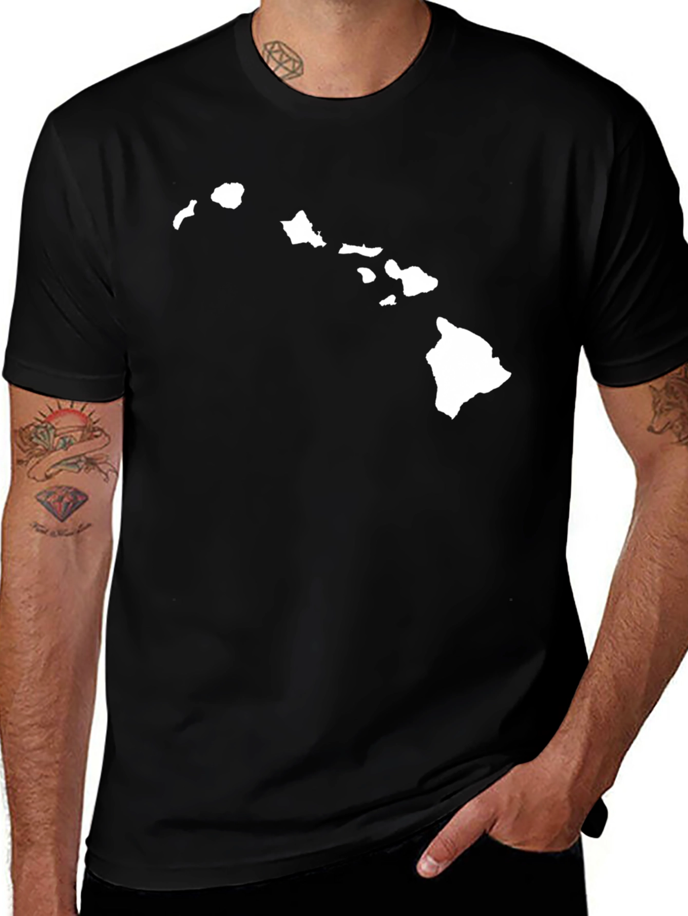 Hawaii Islands Graphic T-Shirt - Soft Cotton Tee