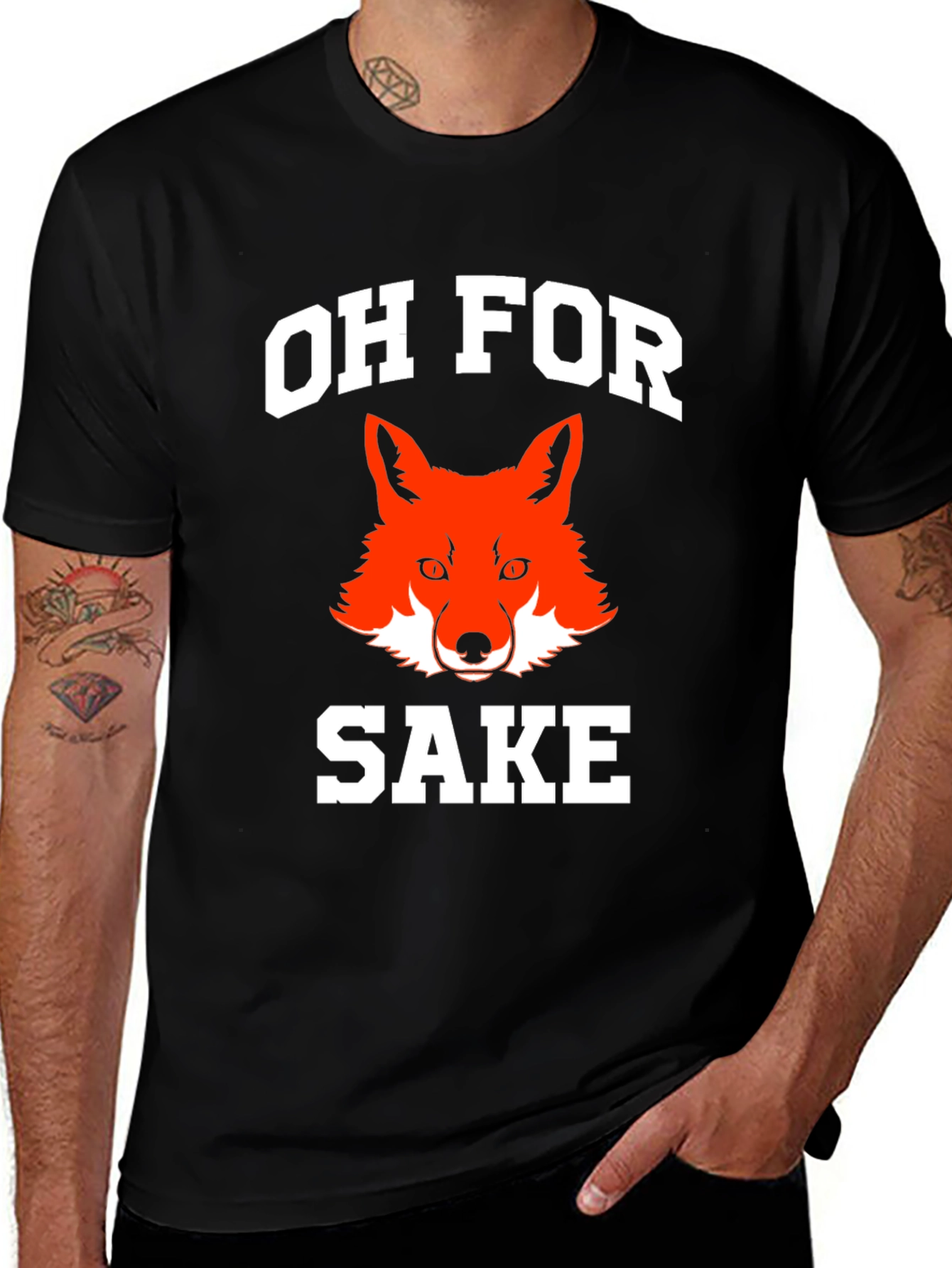 Variant 14 of Oh For Fox Sake Funny Graphic T-Shirt