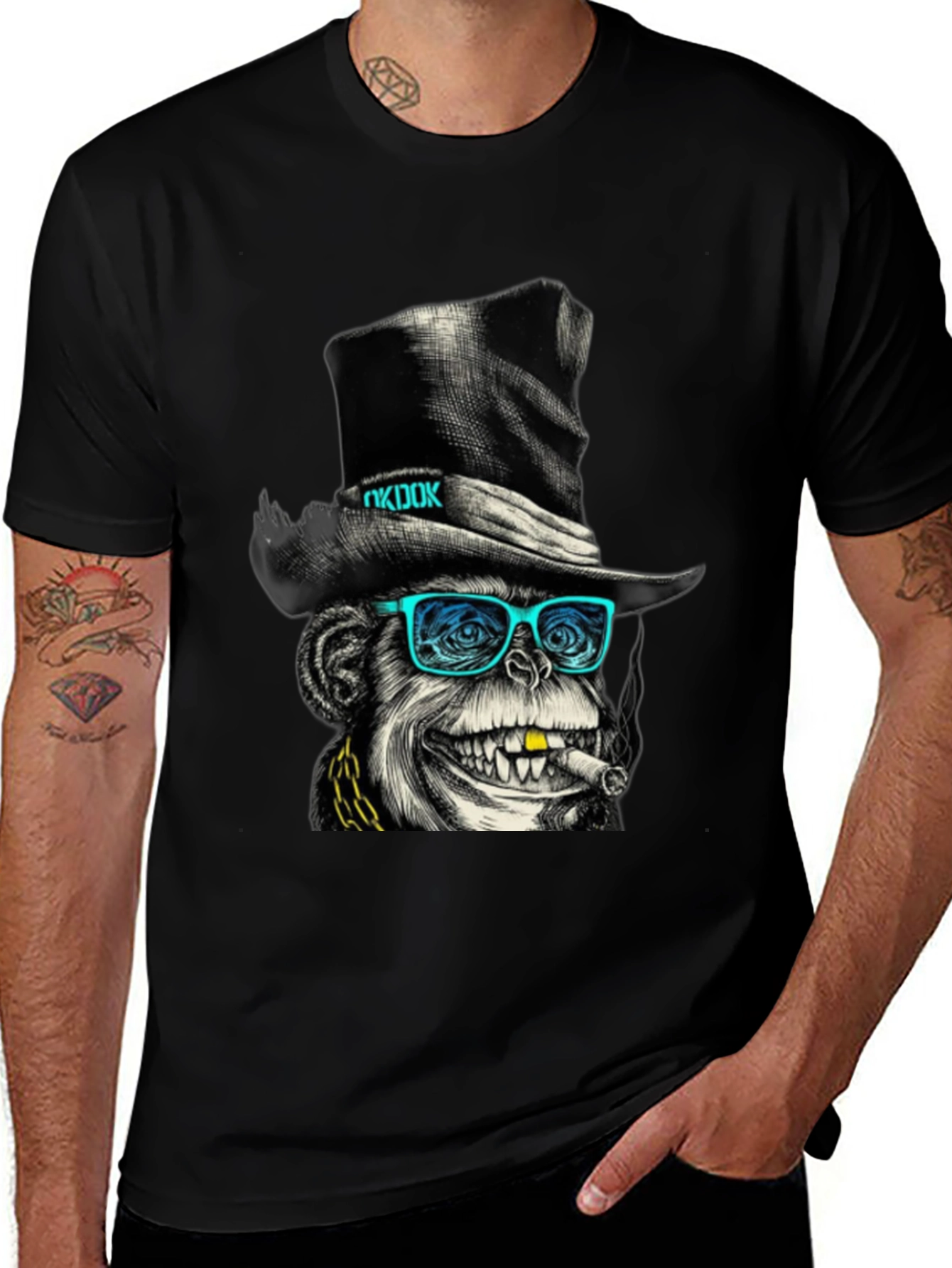 Variant 30 of Cool Monkey Graphic Tee