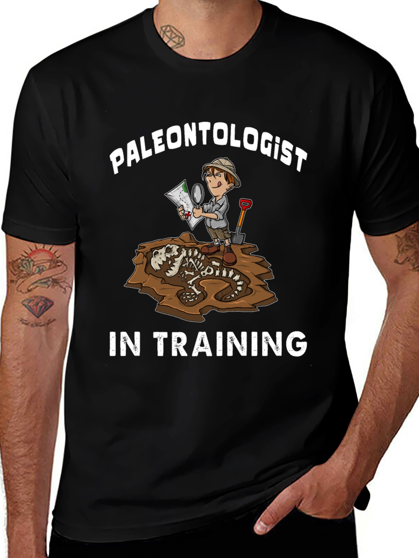 Variant 28 of Paleontologist in Training T-Shirt