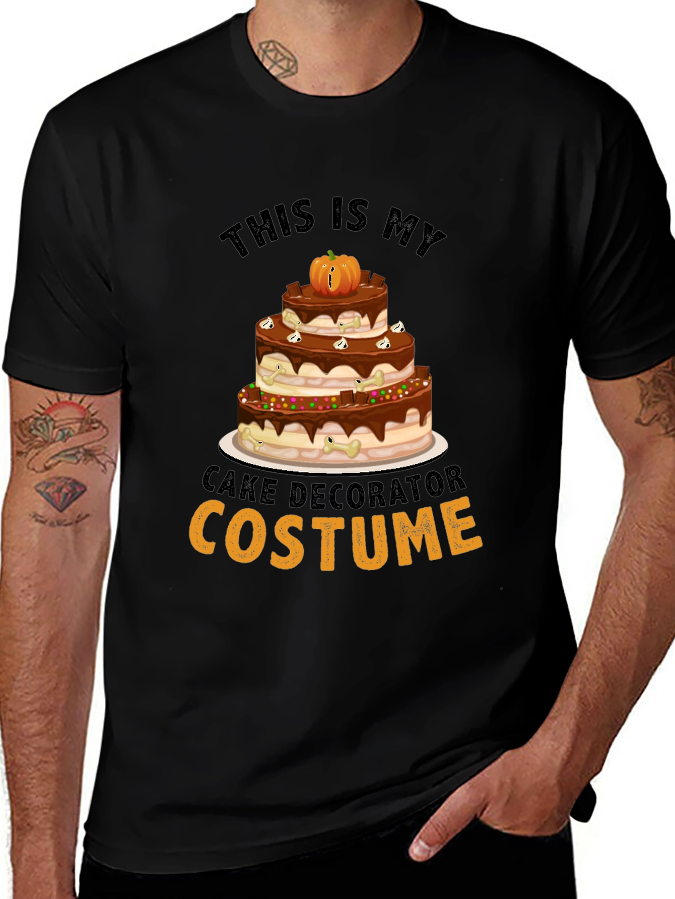 Cake Decorator Costume T-Shirt - Halloween Edition