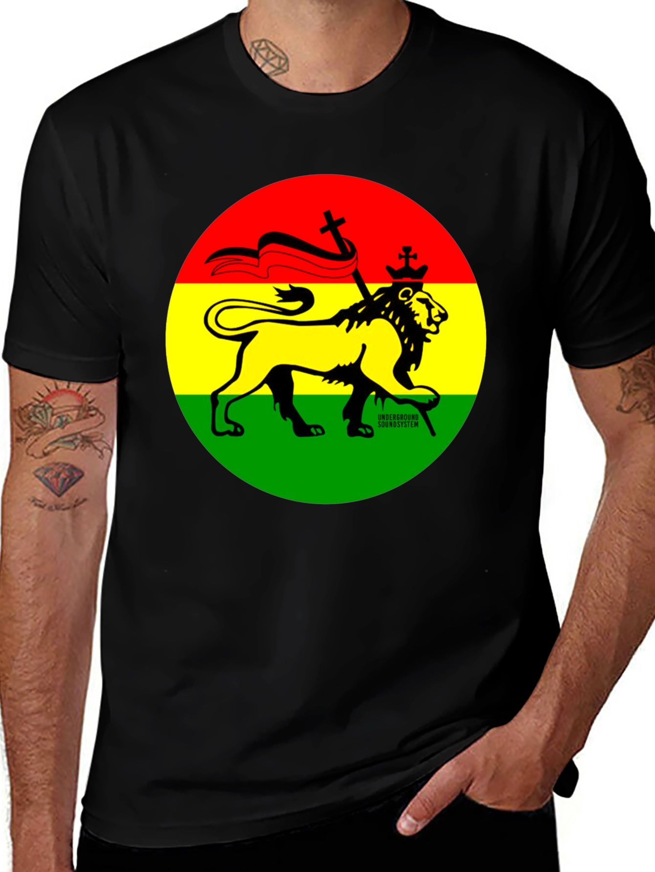 Rasta Lion T-Shirt - Reggae Style