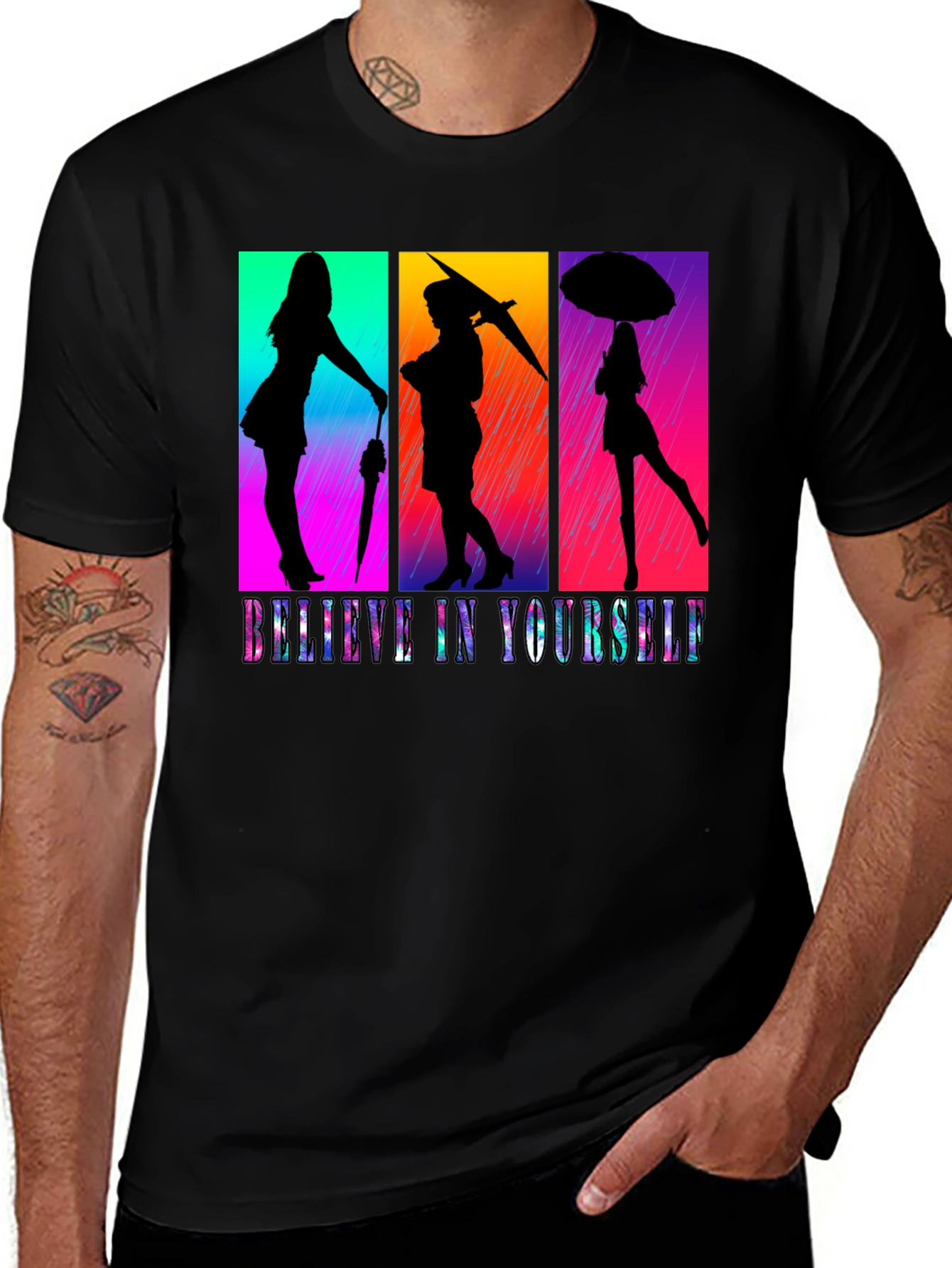 Variant 24 of Believe in Yourself Women's Tee