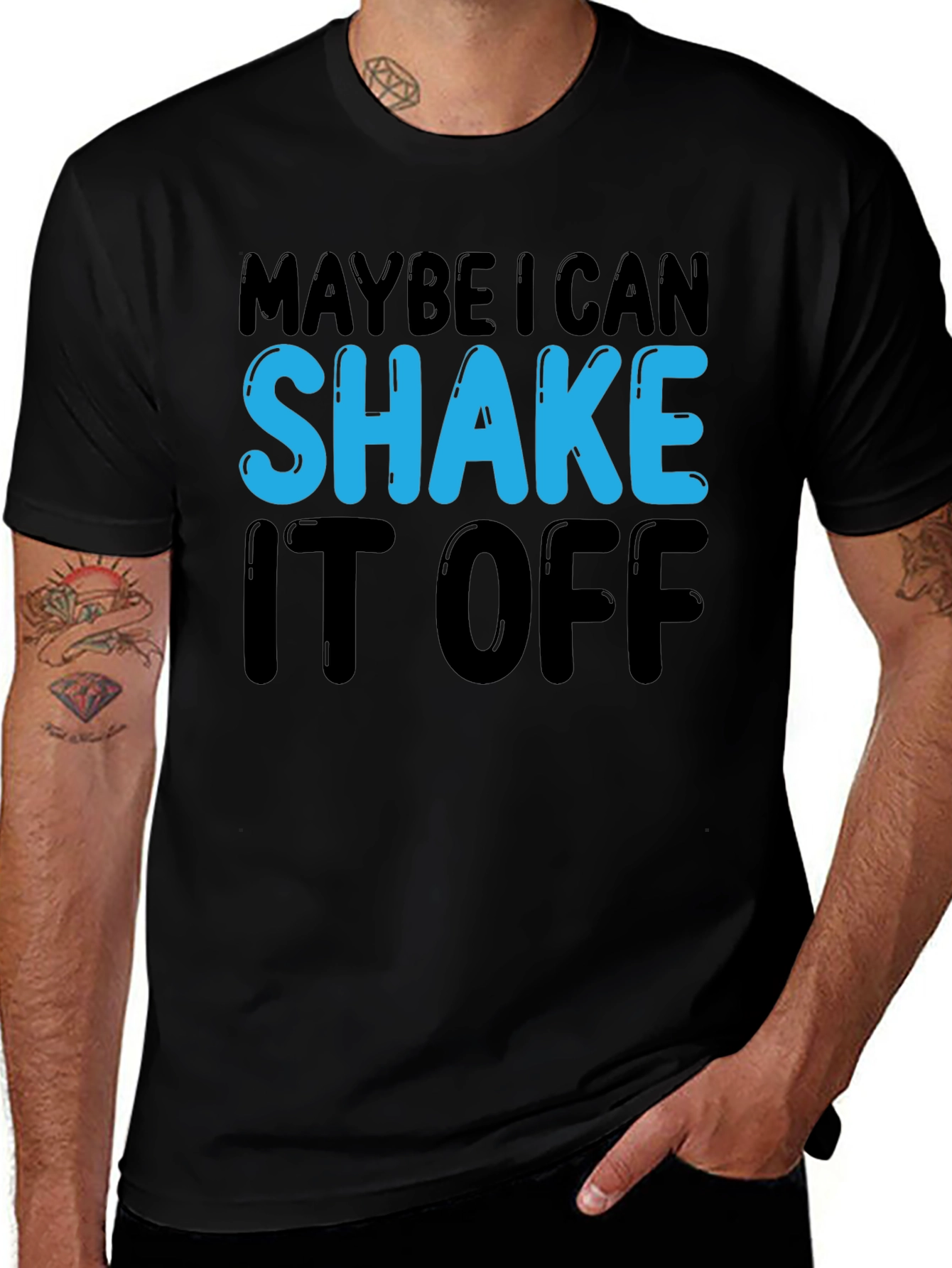 Variant 20 of Maybe I Can Shake It Off T-Shirt - Trendy Graphic Tee