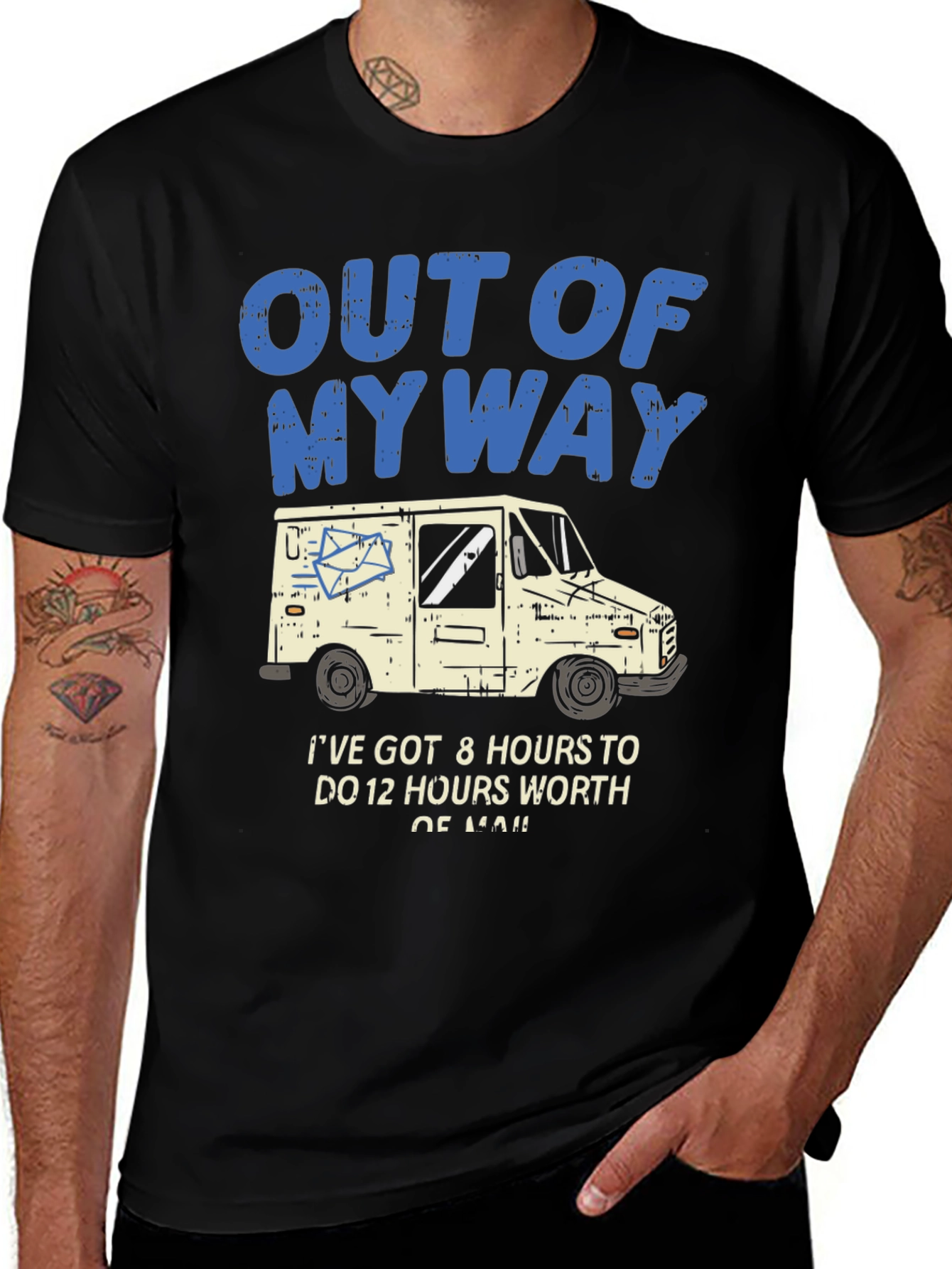 Out of My Way Mail Carrier T-Shirt