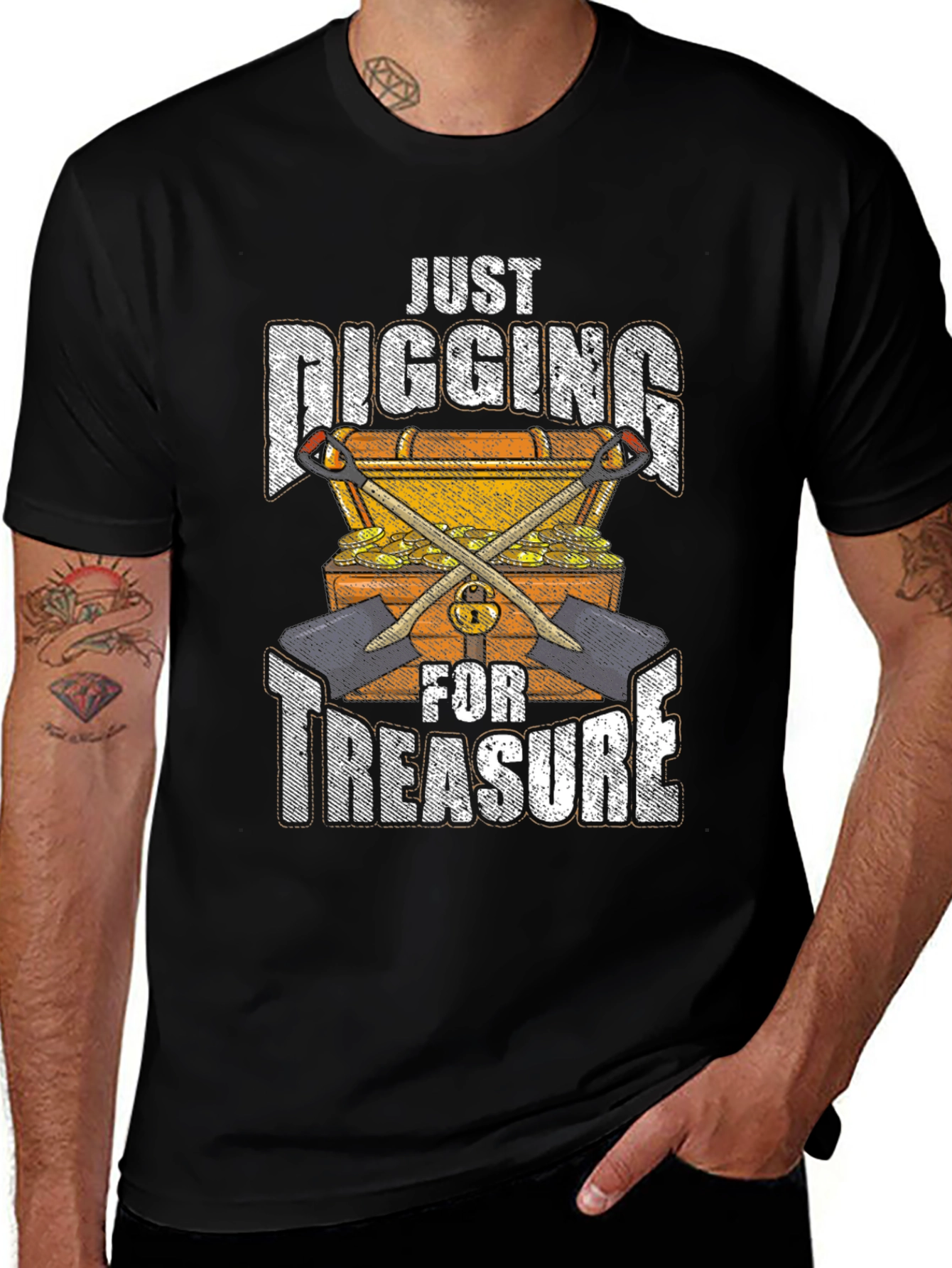 Variant 22 of Just Digging For Treasure Graphic Tee