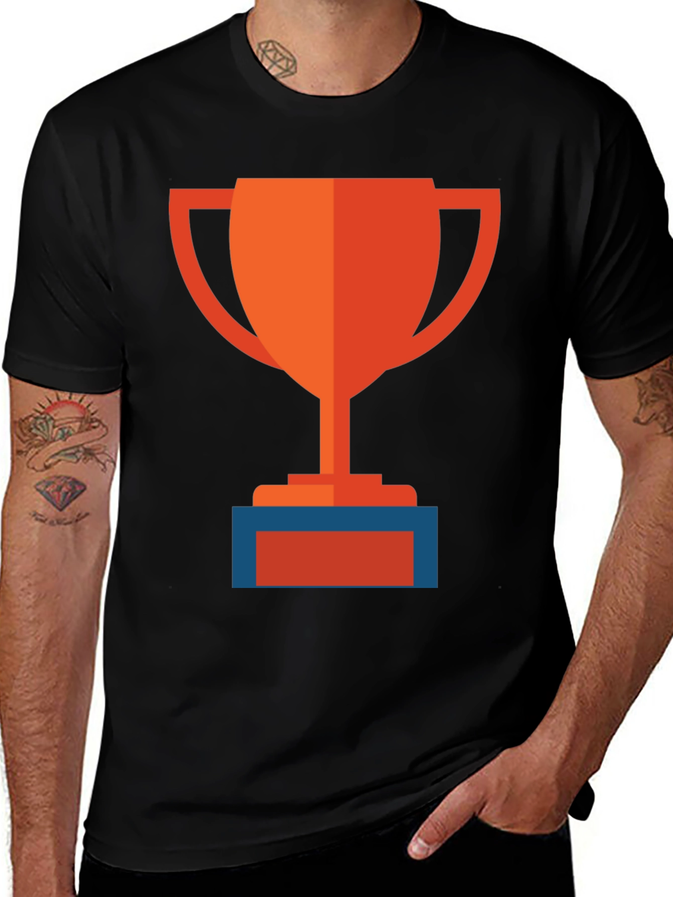 Trophy Graphic Tee - Casual Comfort Style