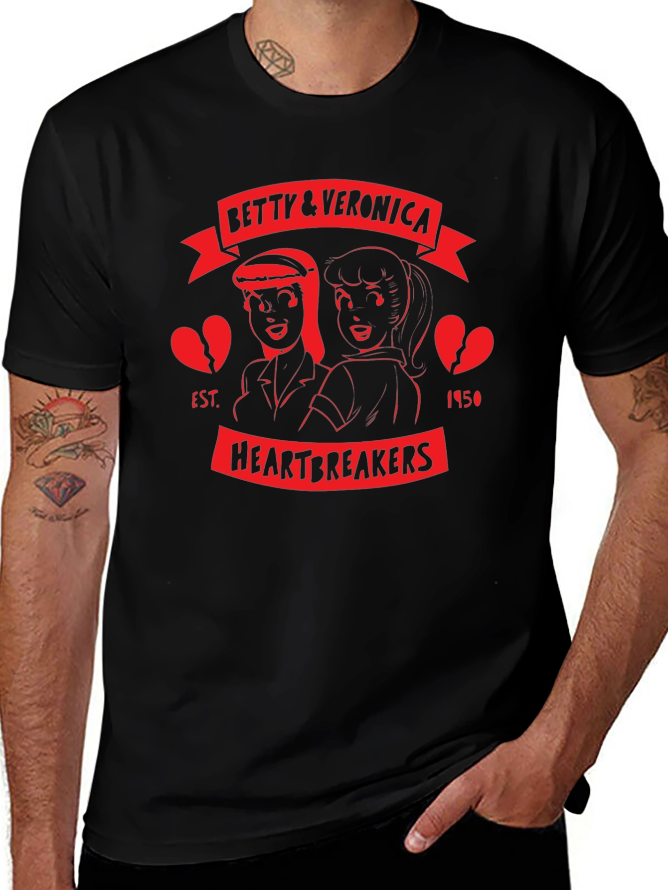 Betty & Veronica Heartbreakers T-Shirt