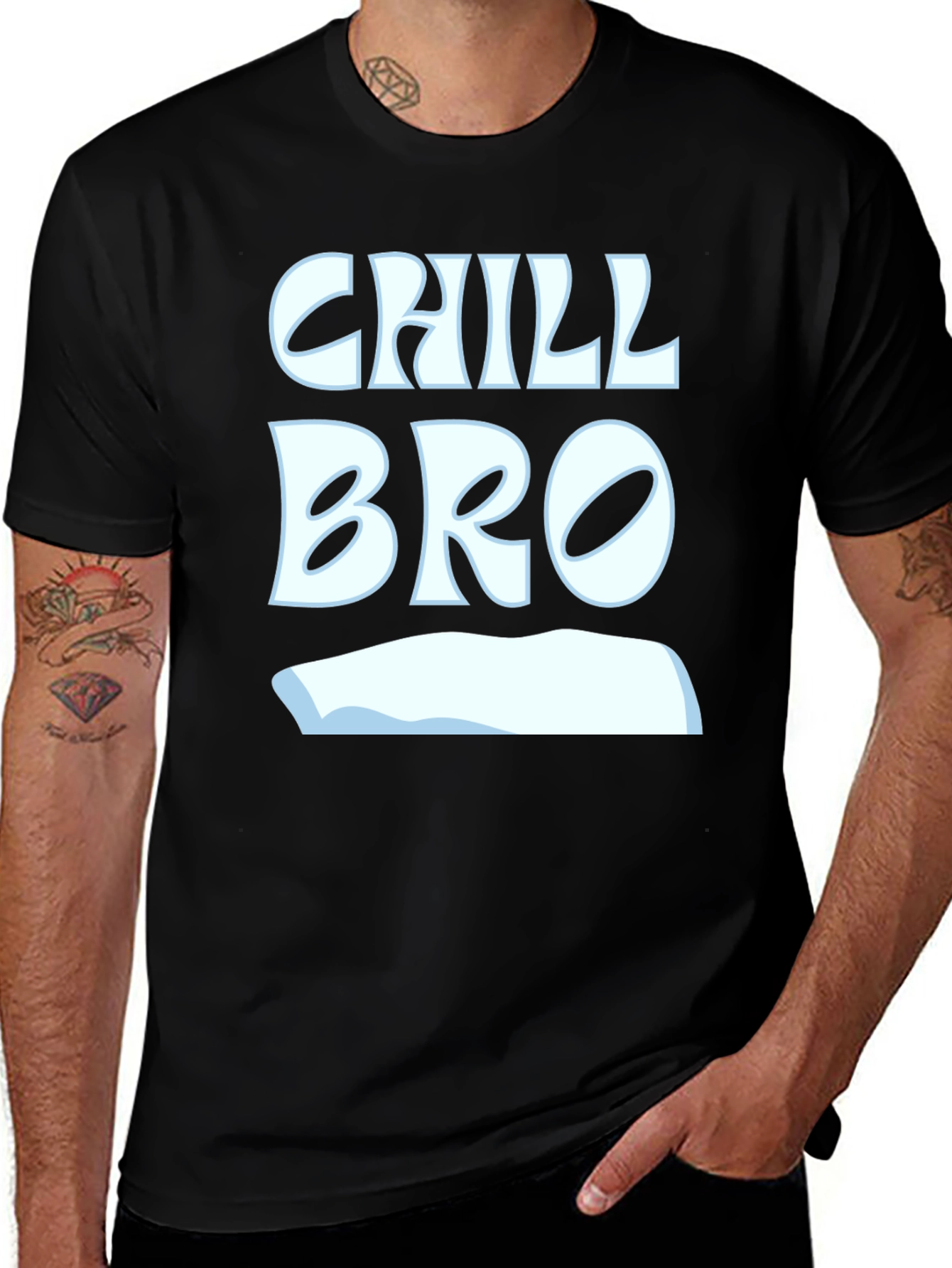 Variant 30 of Chill Bro T-Shirt - Funny Iceberg Design