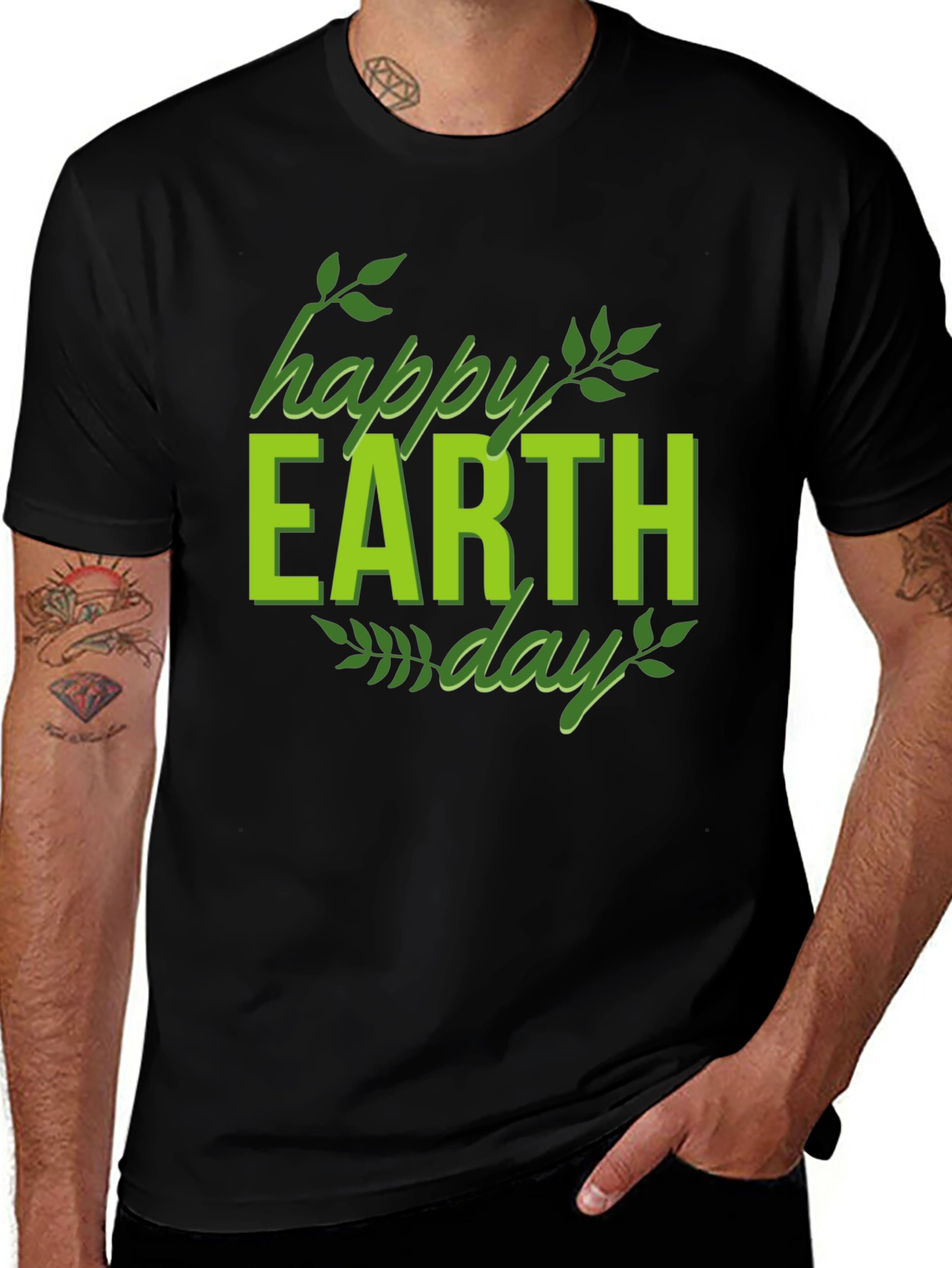 Happy Earth Day Graphic T-Shirt