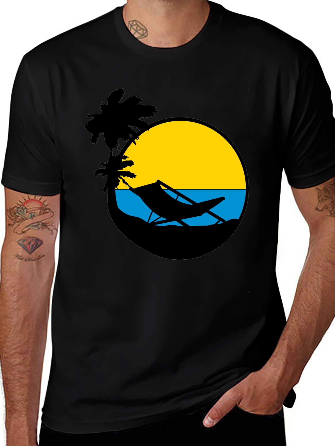 Variant 3 of Beach Sunset Graphic Tee - Island Vibes