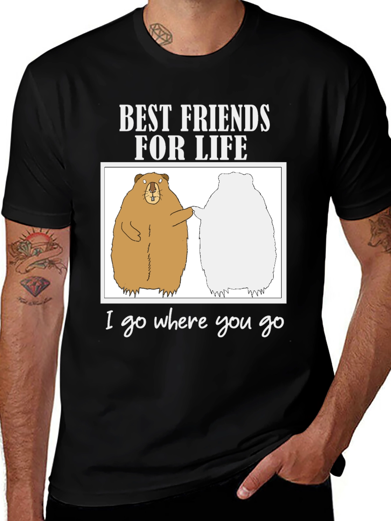 Best Friends for Life Graphic Tee - Unisex