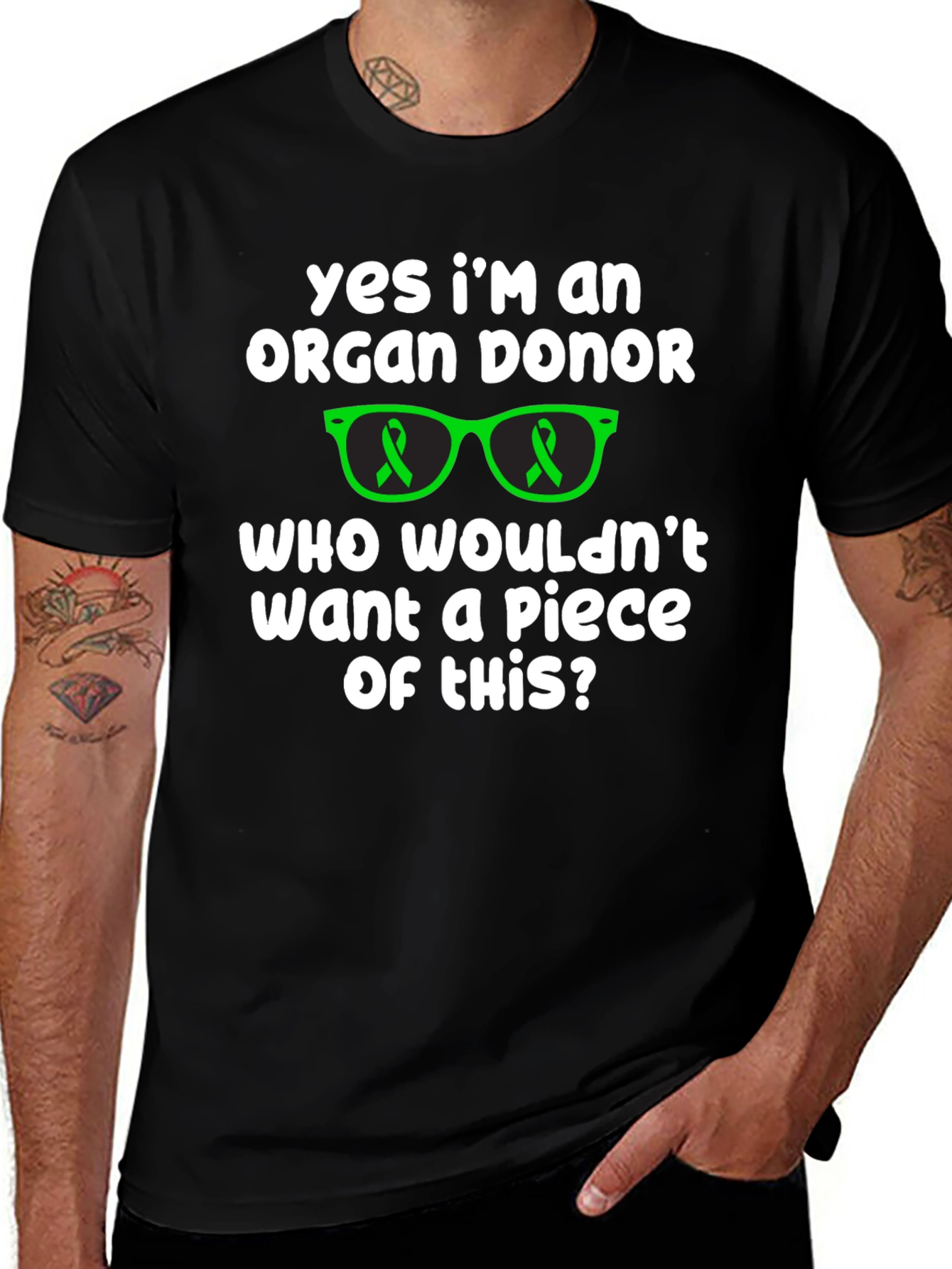 Variant 23 of Organ Donor T-Shirt
